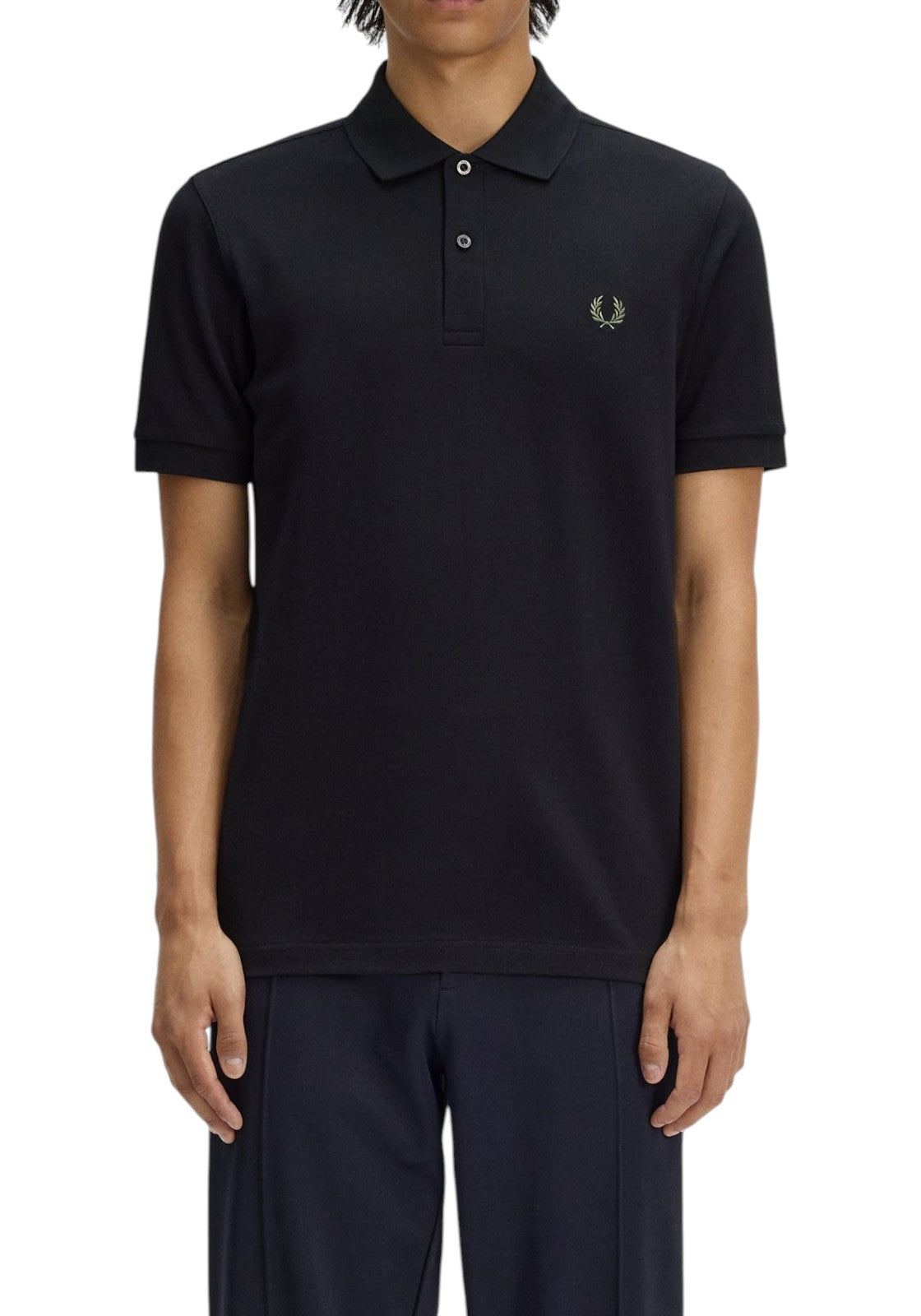 MAGLIONI E POLO Nero/verde Fred Perry