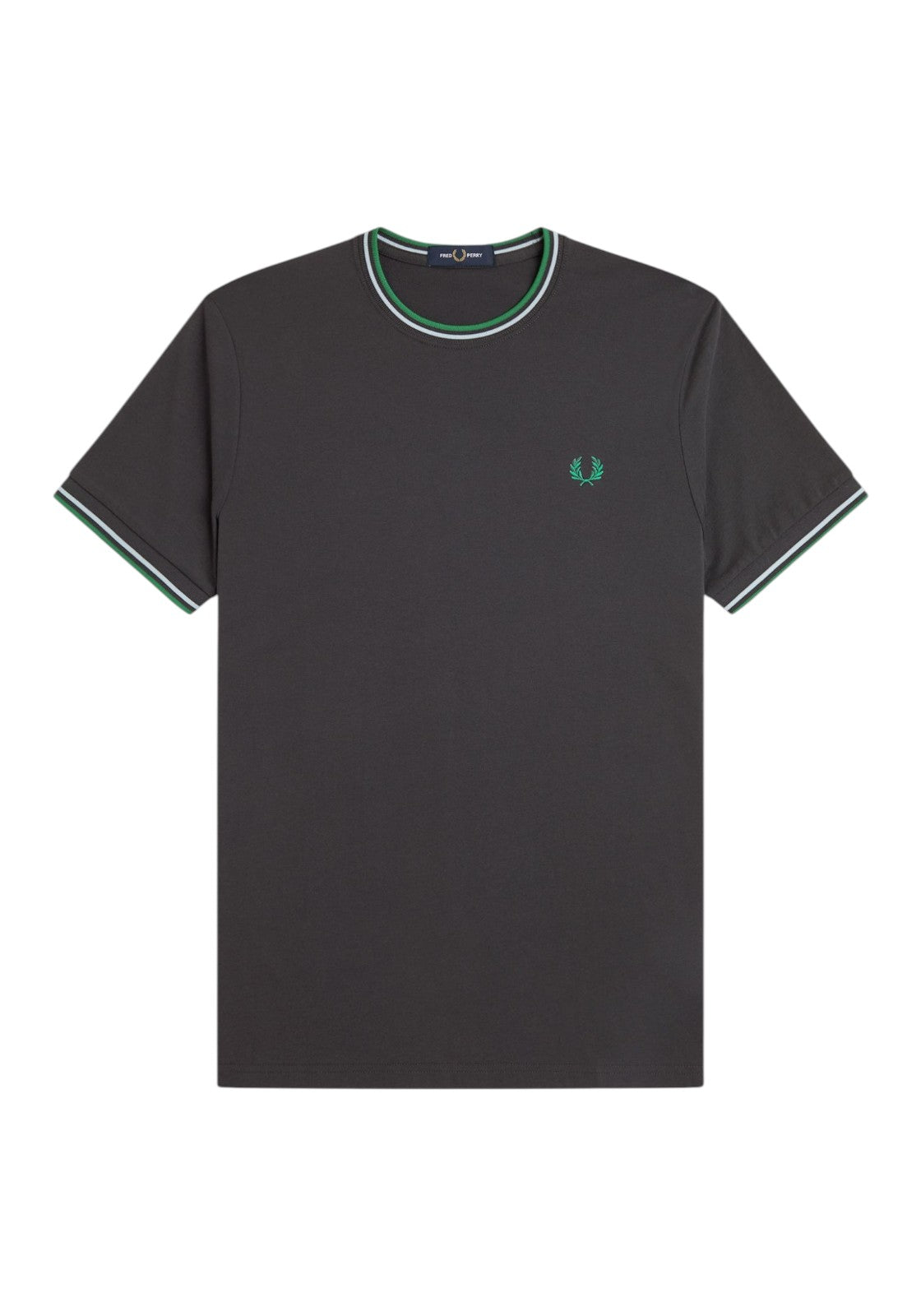T-SHIRT E CANOTTE Grigio/verde Fred Perry