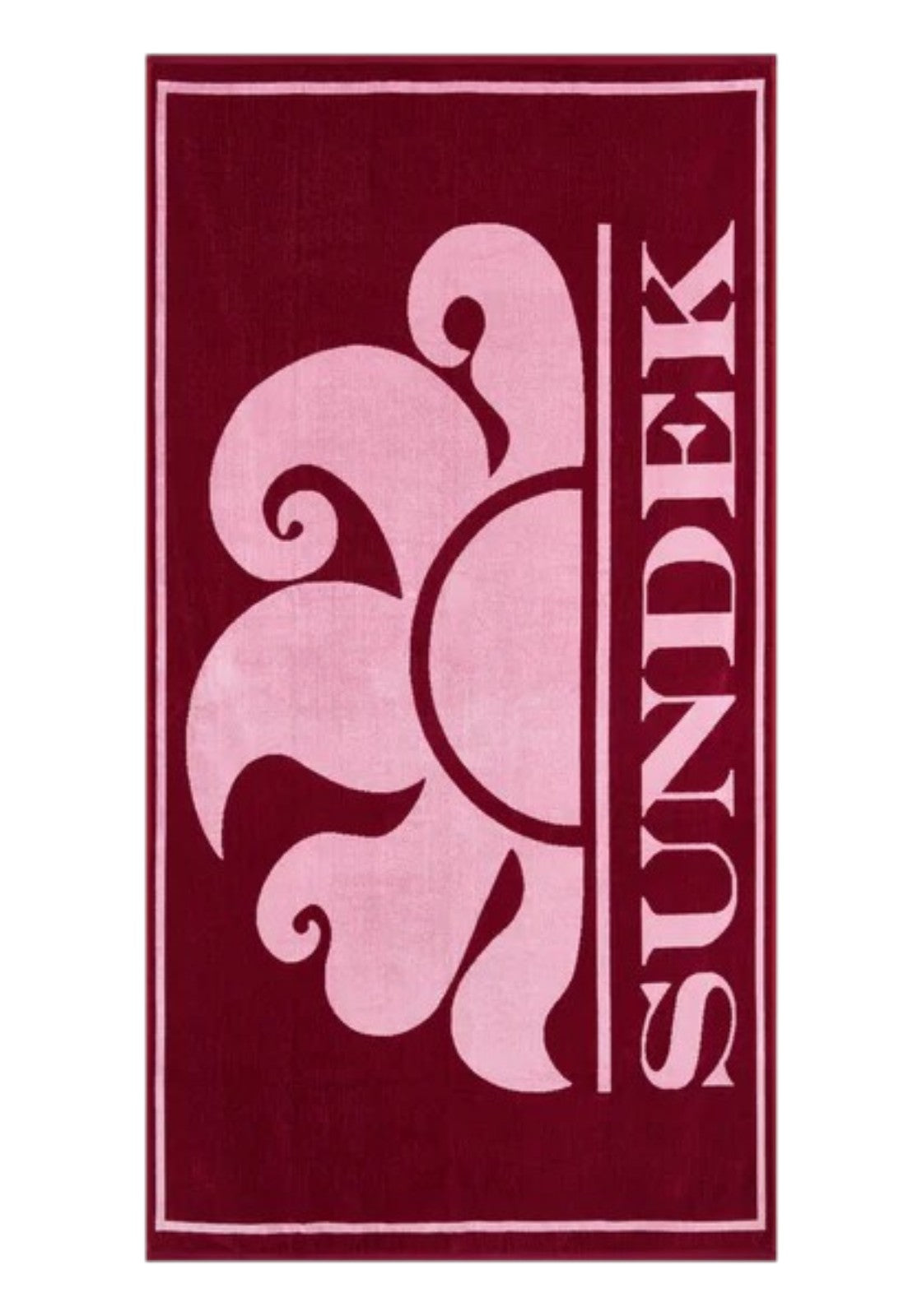 ACCESSORI PISCINA Bordeaux/rosa Sundek