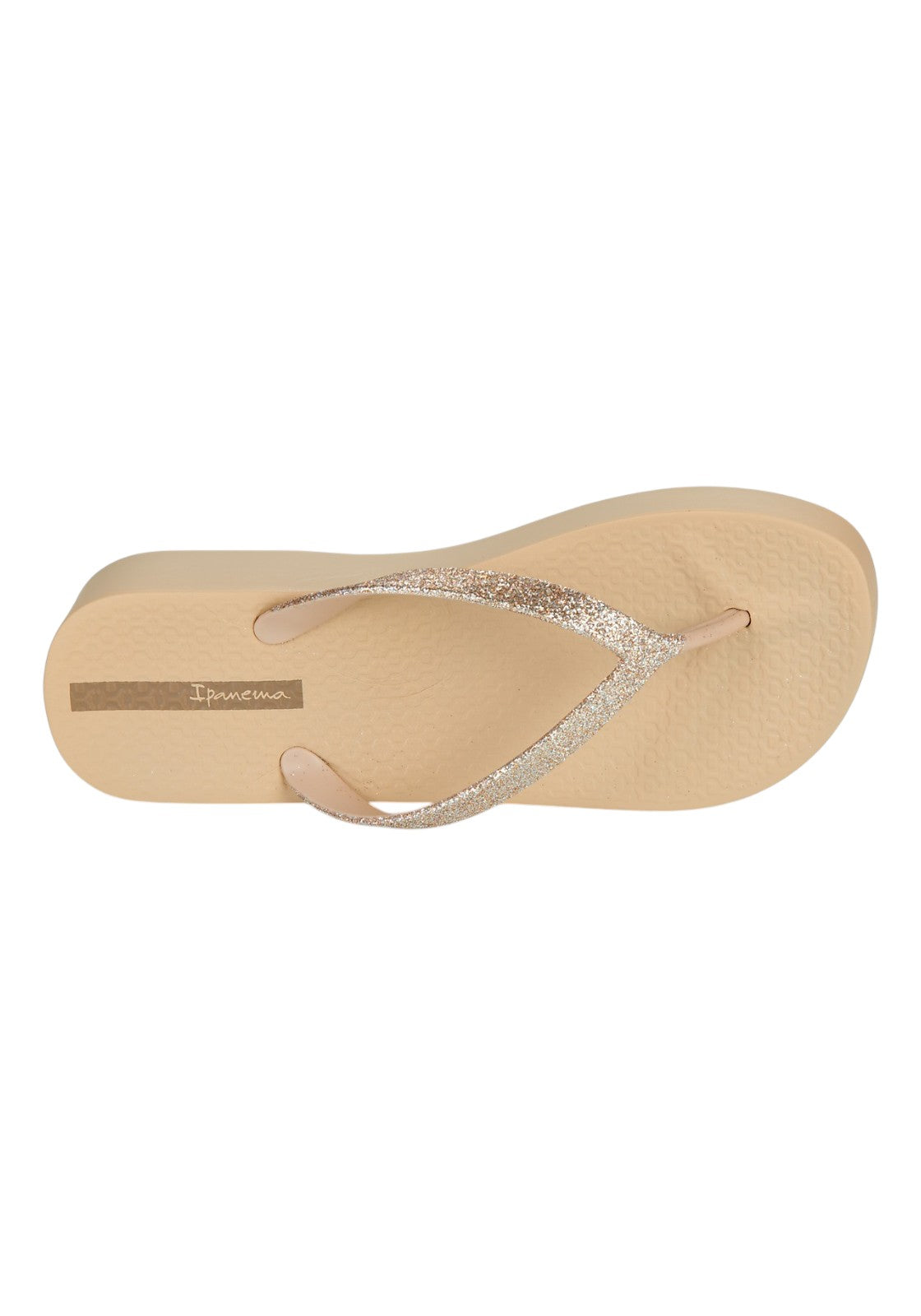 CIABATTE-INFRADITO Beige/oro Ipanema