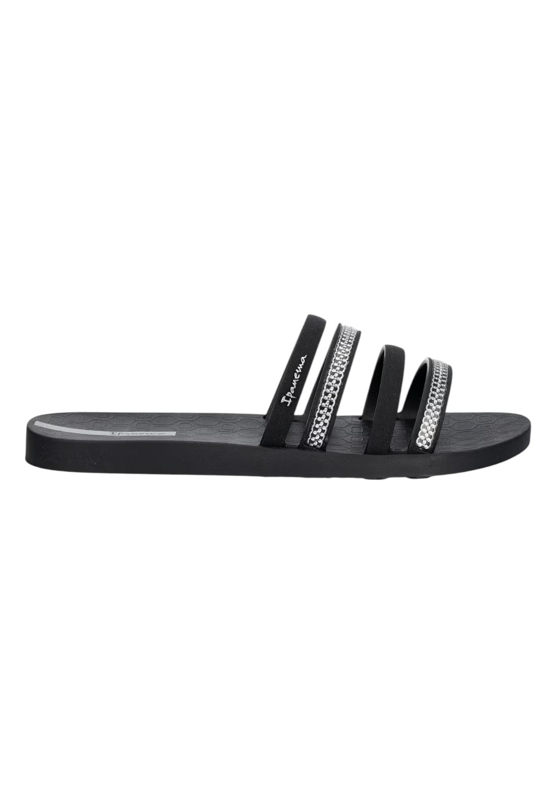 CIABATTE-INFRADITO Nero/argento Ipanema