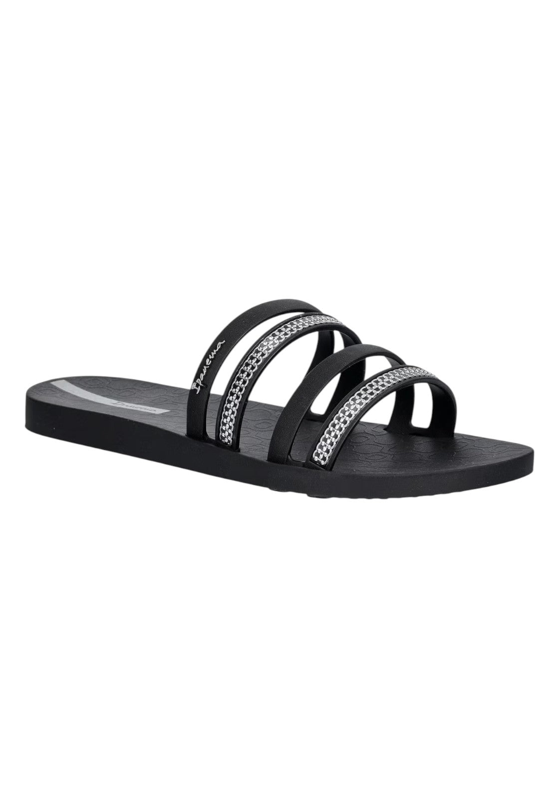 CIABATTE-INFRADITO Nero/argento Ipanema