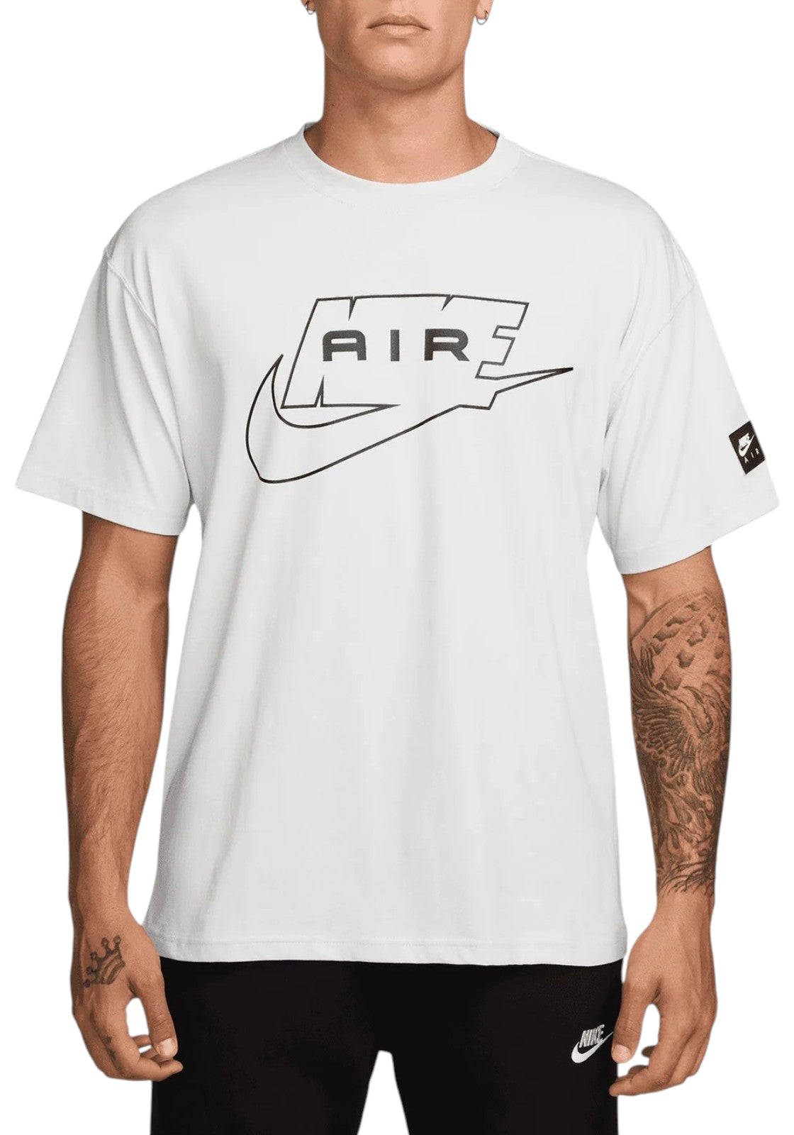 T-SHIRT E CANOTTE Bianco/nero Nike