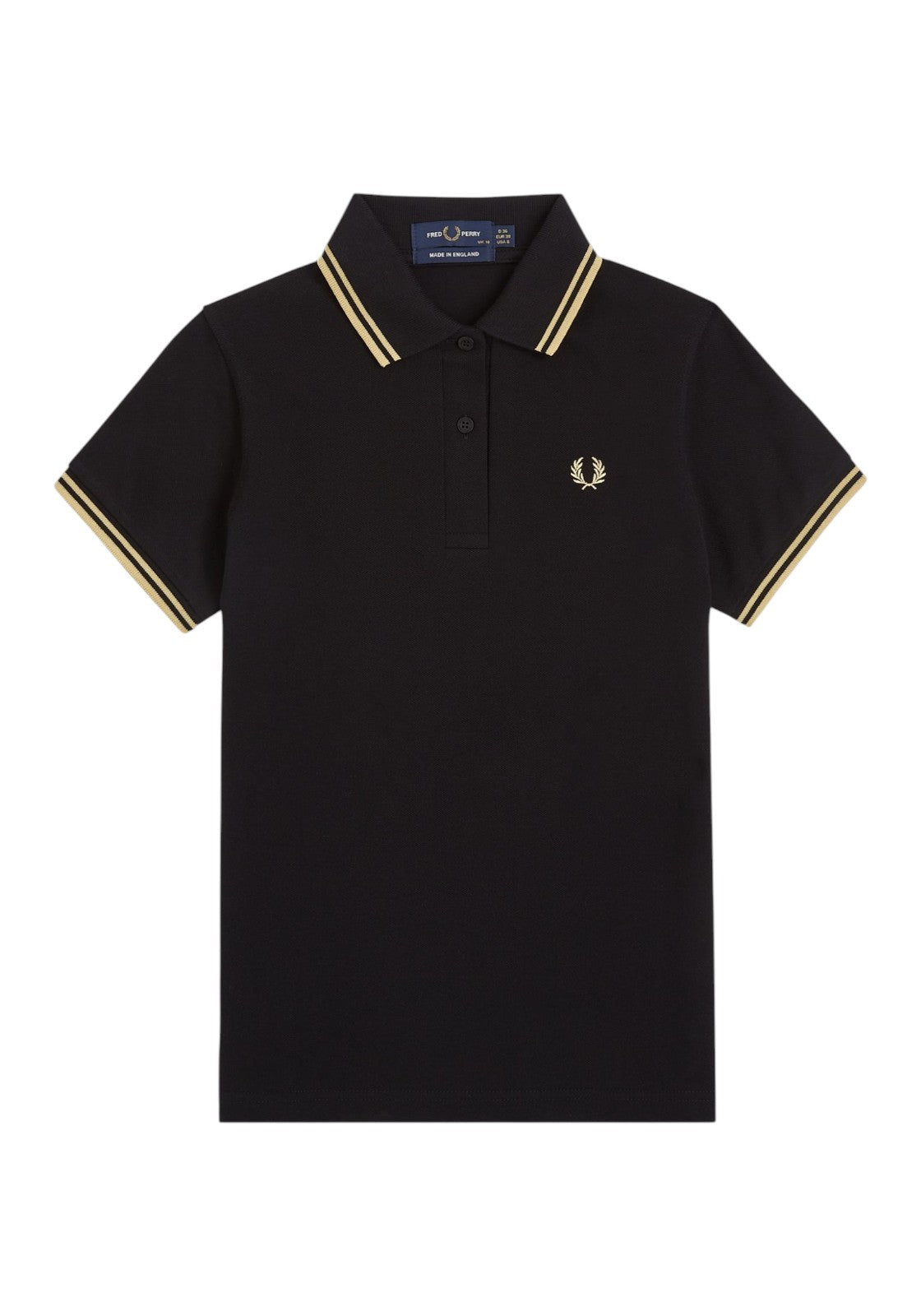 MAGLIONI E POLO Nero/oro Fred Perry