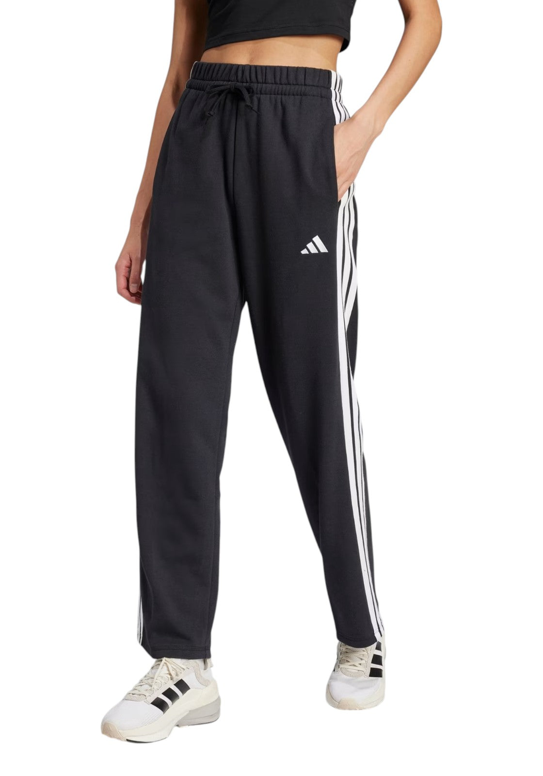PANTALONI Nero/bianco Adidas