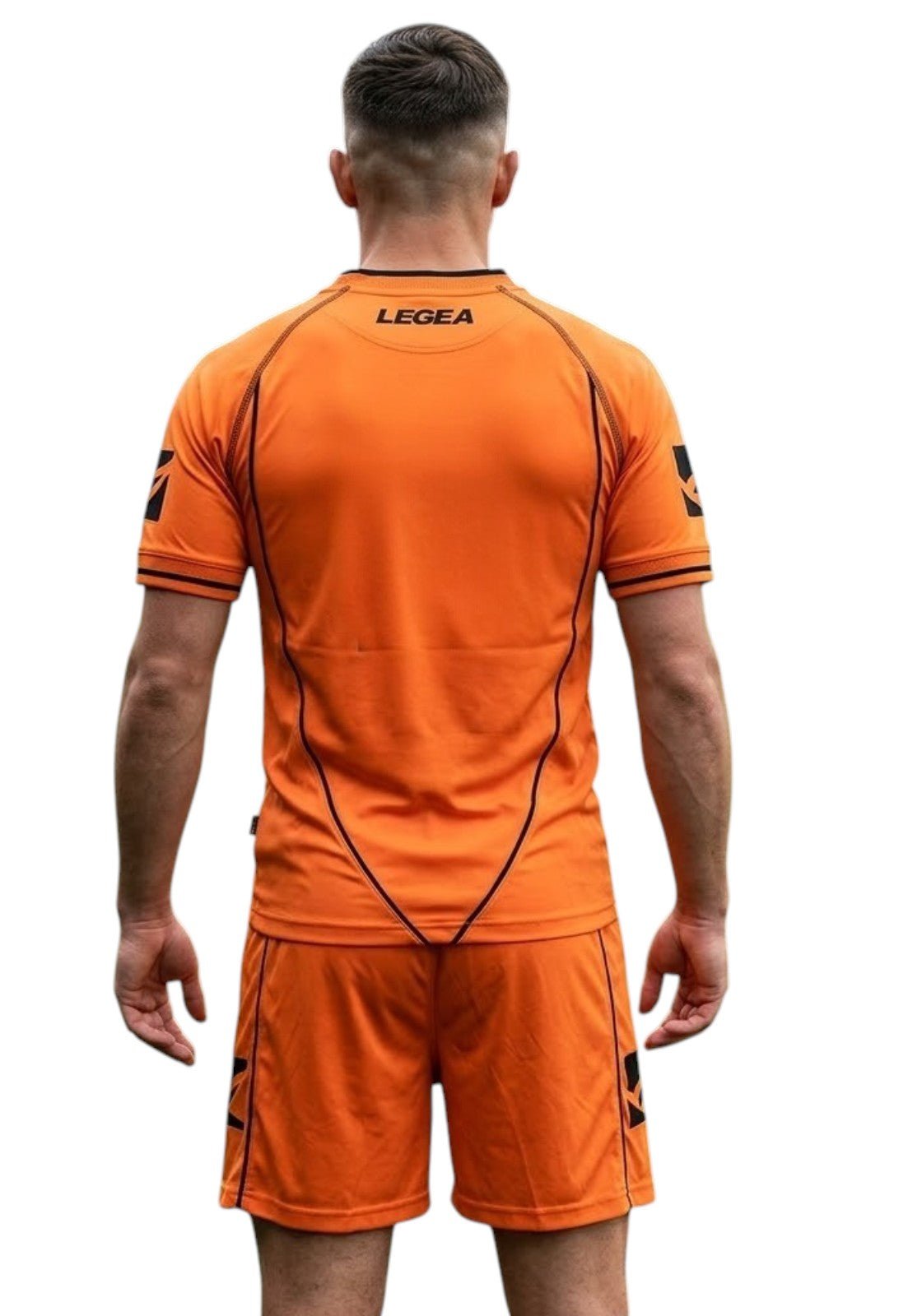 CALCIO Arancio/nero Legea