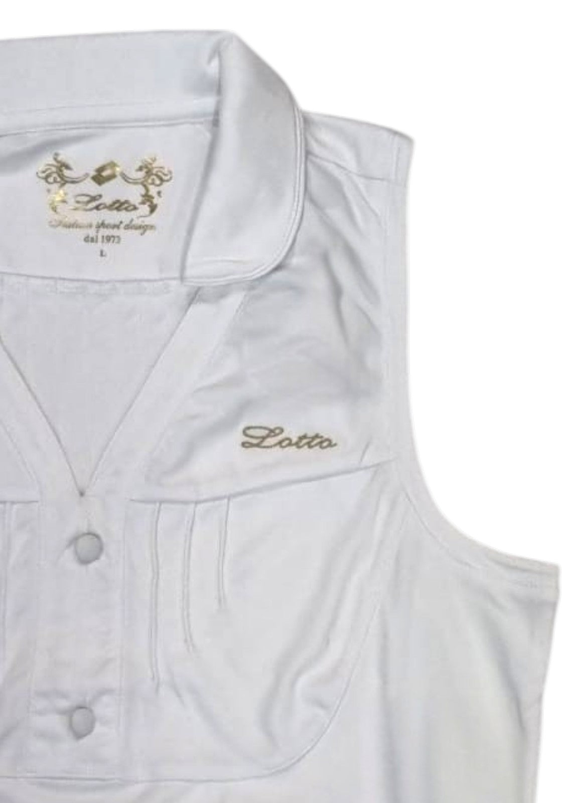 MAGLIONI E POLO Bianco/oro Lotto