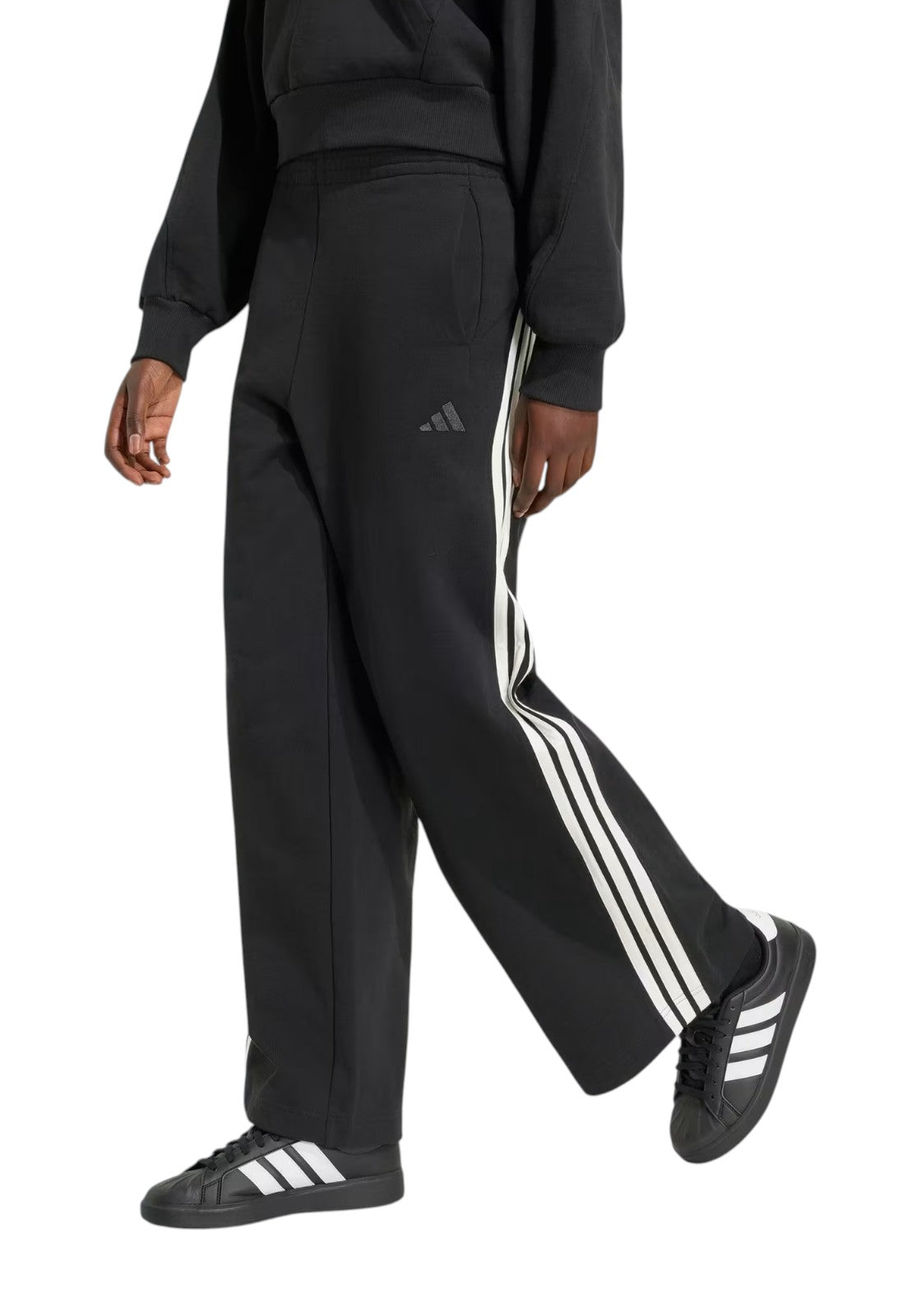 PANTALONI Nero/bianco Adidas