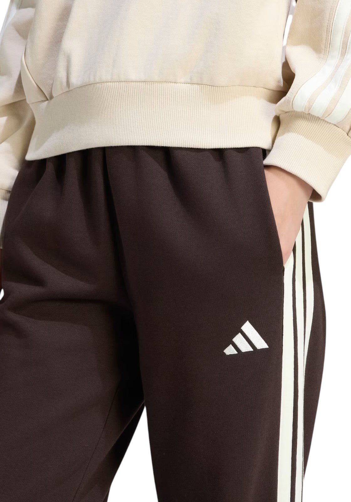 PANTALONI Marrone/bianco Adidas