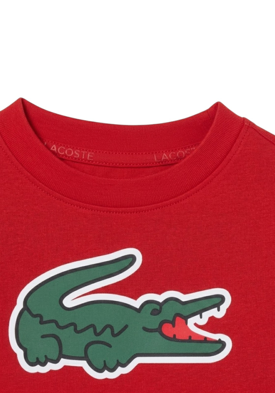T-SHIRT E CANOTTE Rosso Lacoste