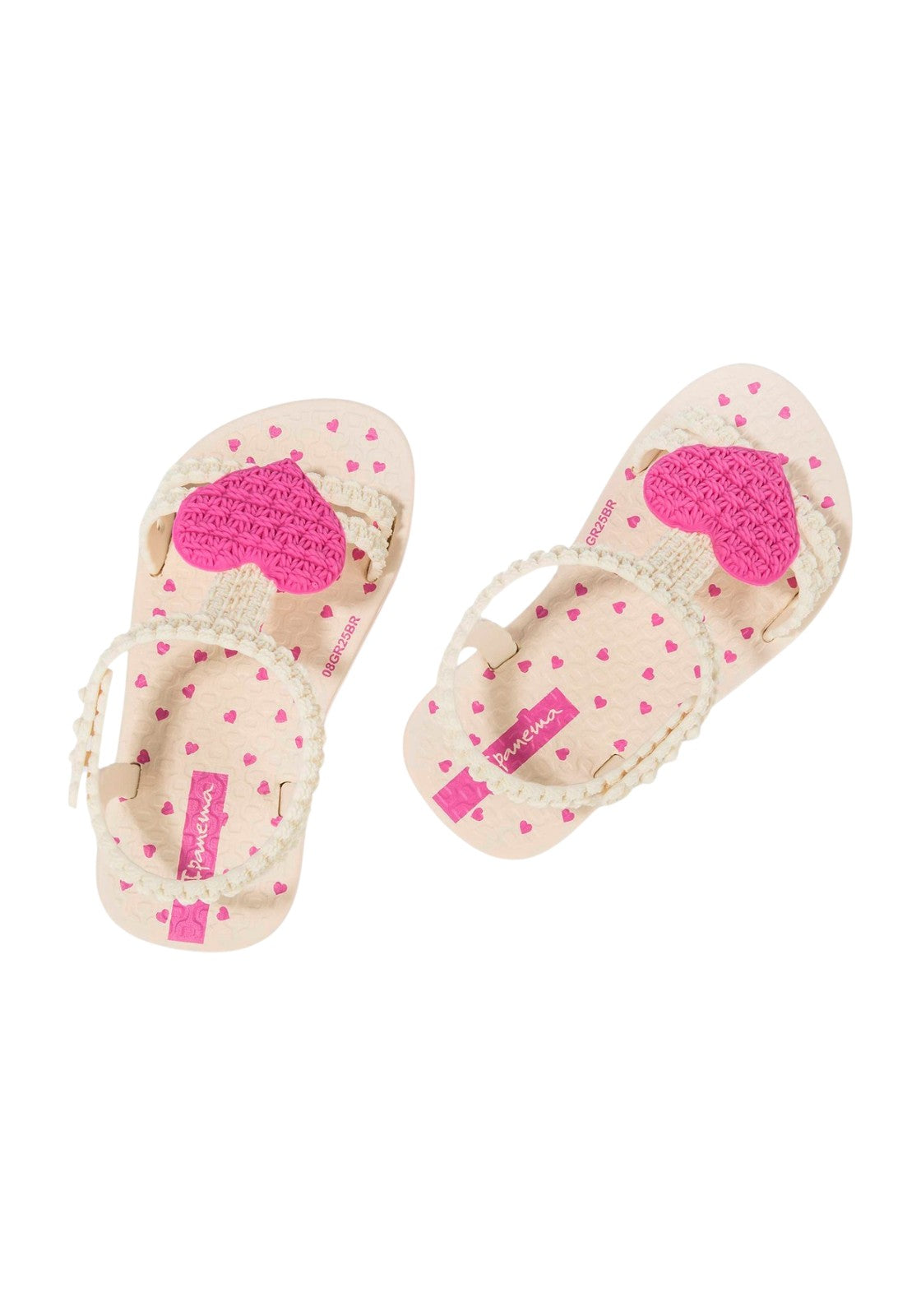 CIABATTE-INFRADITO Beige/fuxia Ipanema