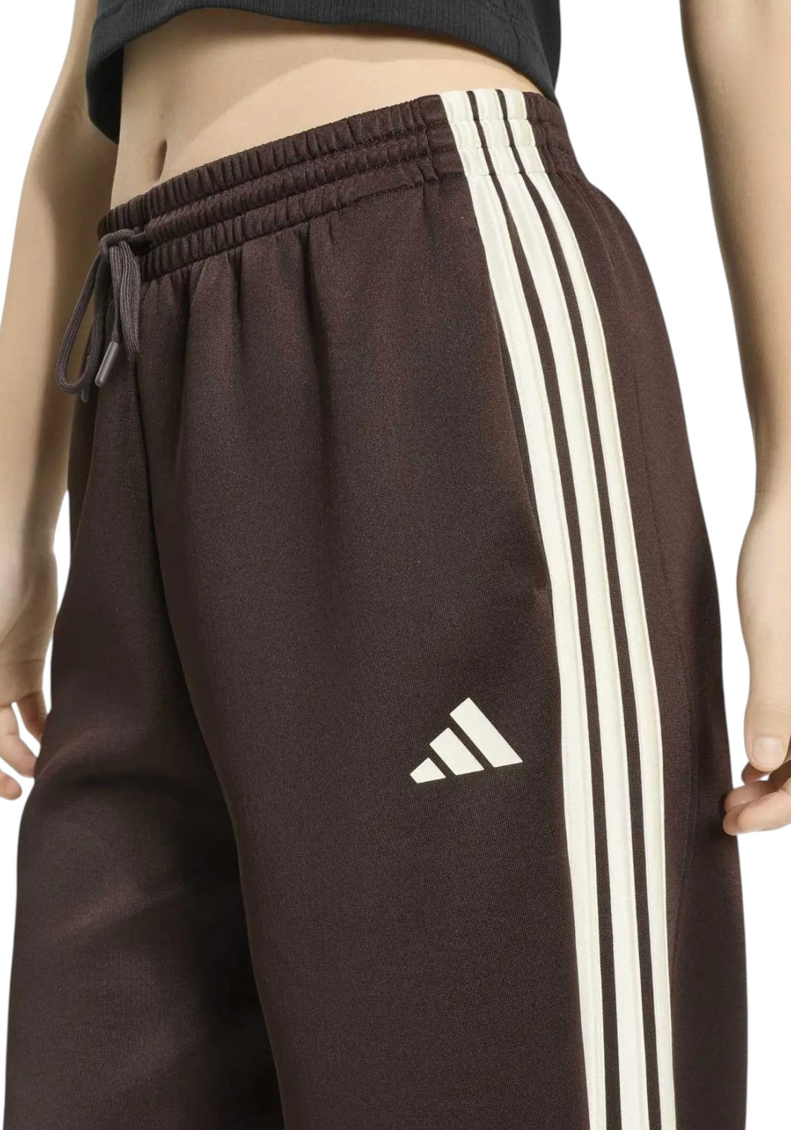 PANTALONI Marrone/panna Adidas