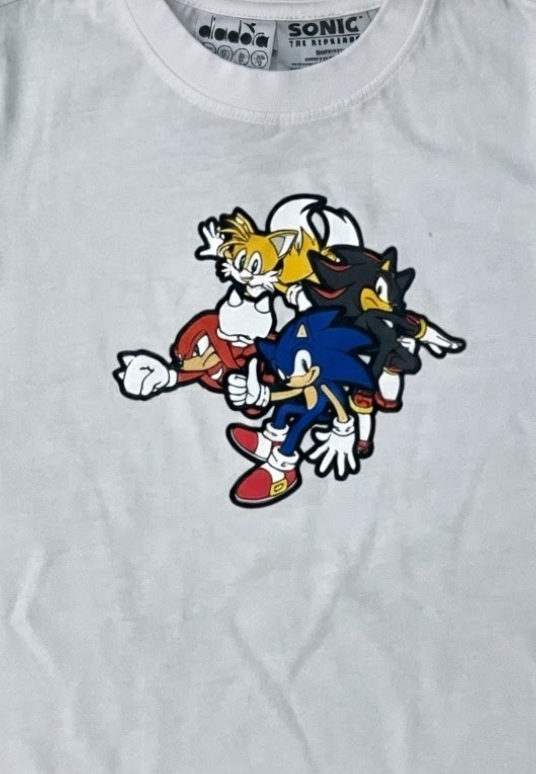 T-SHIRT E CANOTTE Bianco/azzurro Diadora
