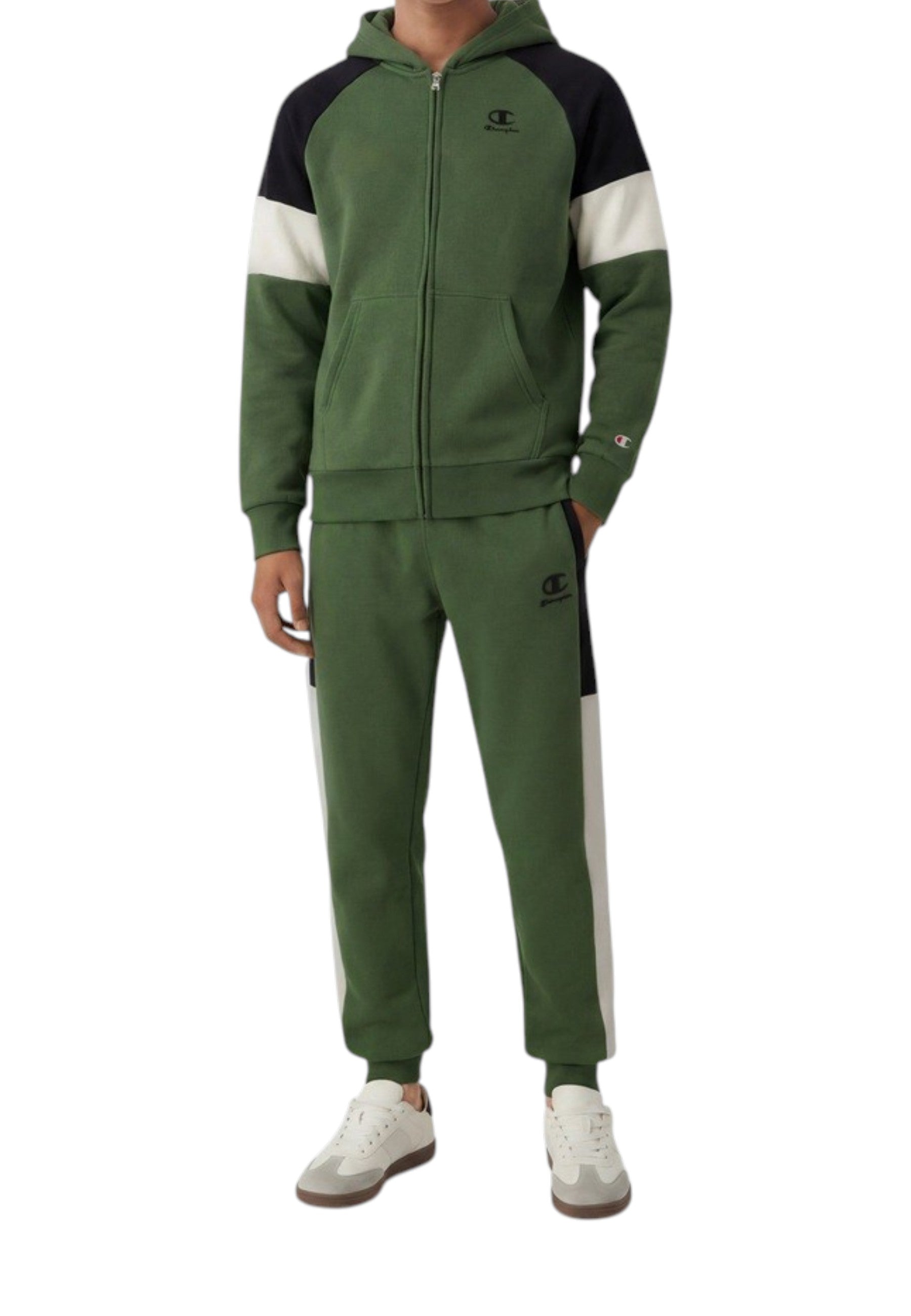 PANTALONI Verde/nero Champion
