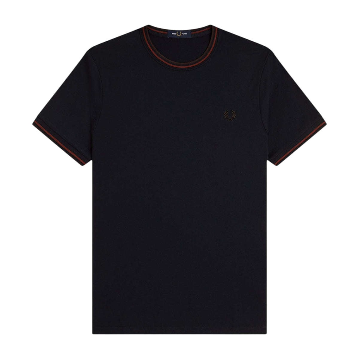 T-SHIRT E CANOTTE Blu/marrone Fred Perry