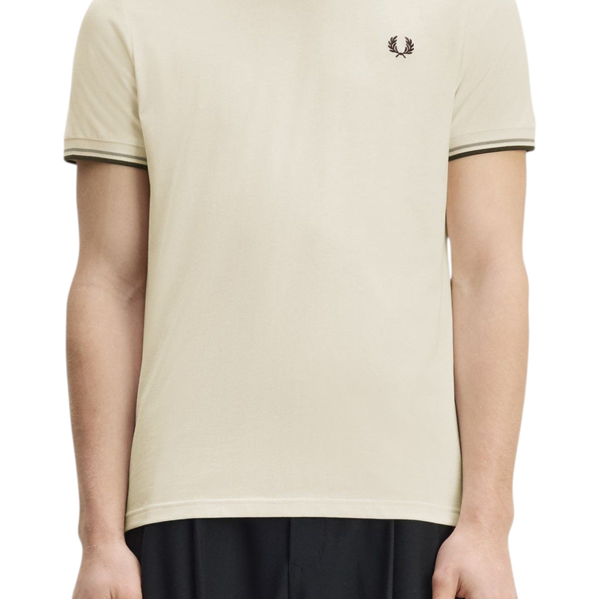 T-SHIRT E CANOTTE Panna/blu Fred Perry