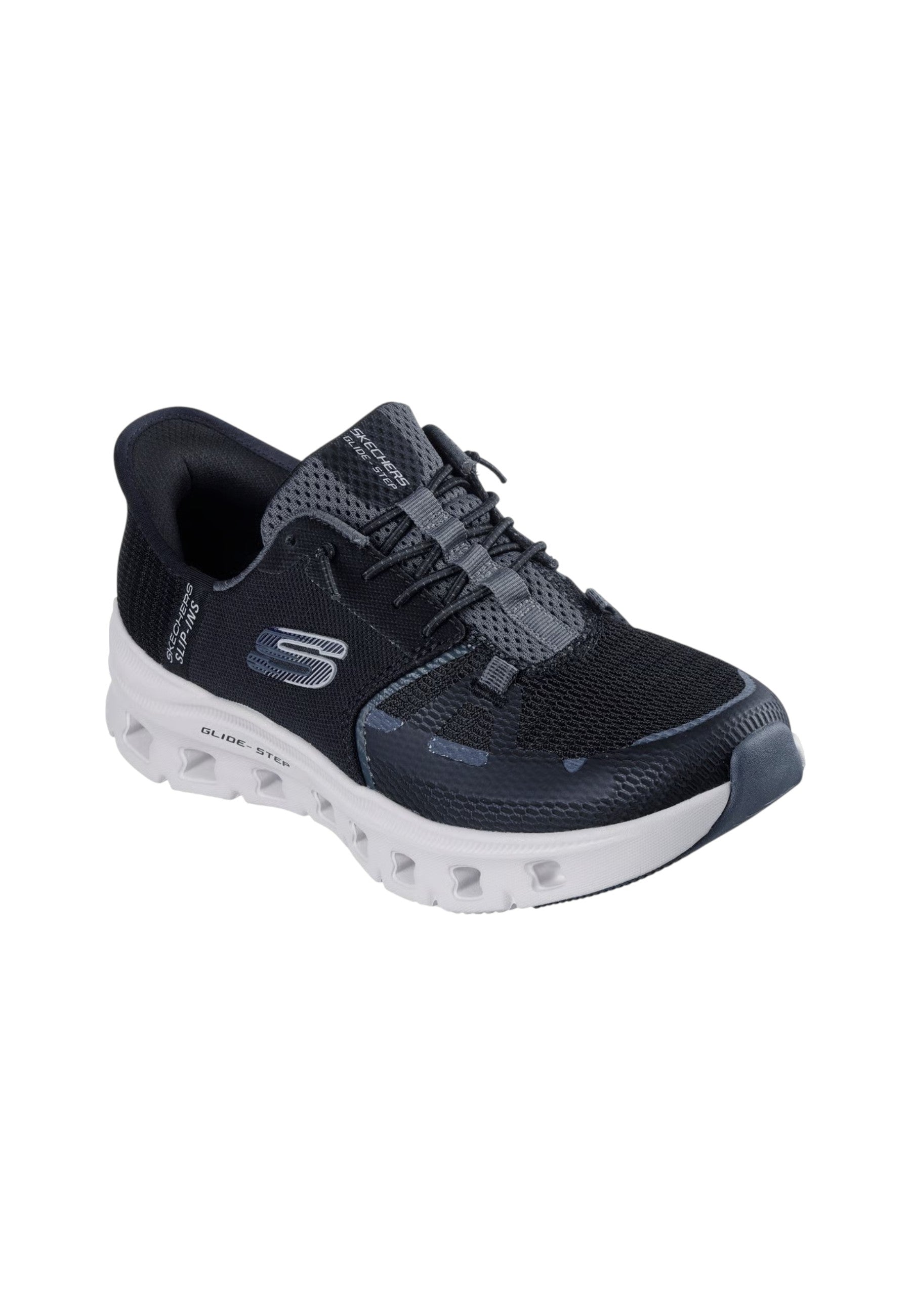 SCARPE Nero/panna Skechers