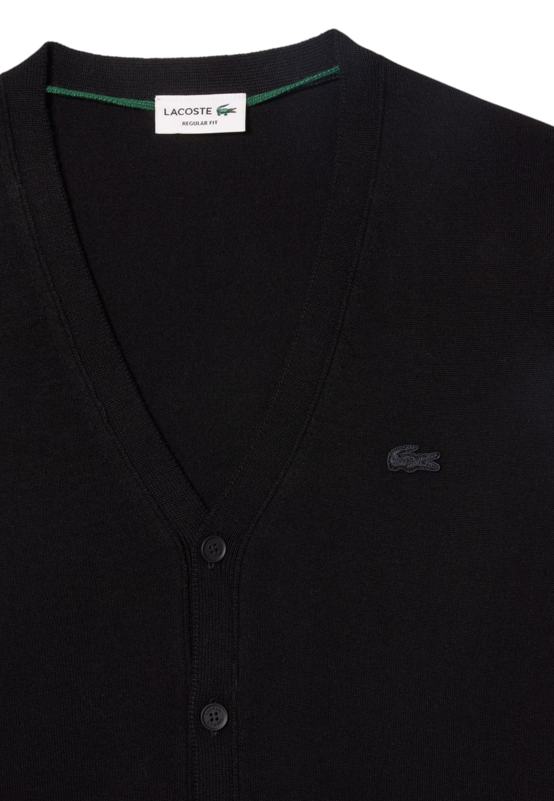 MAGLIONI E POLO Nero Lacoste