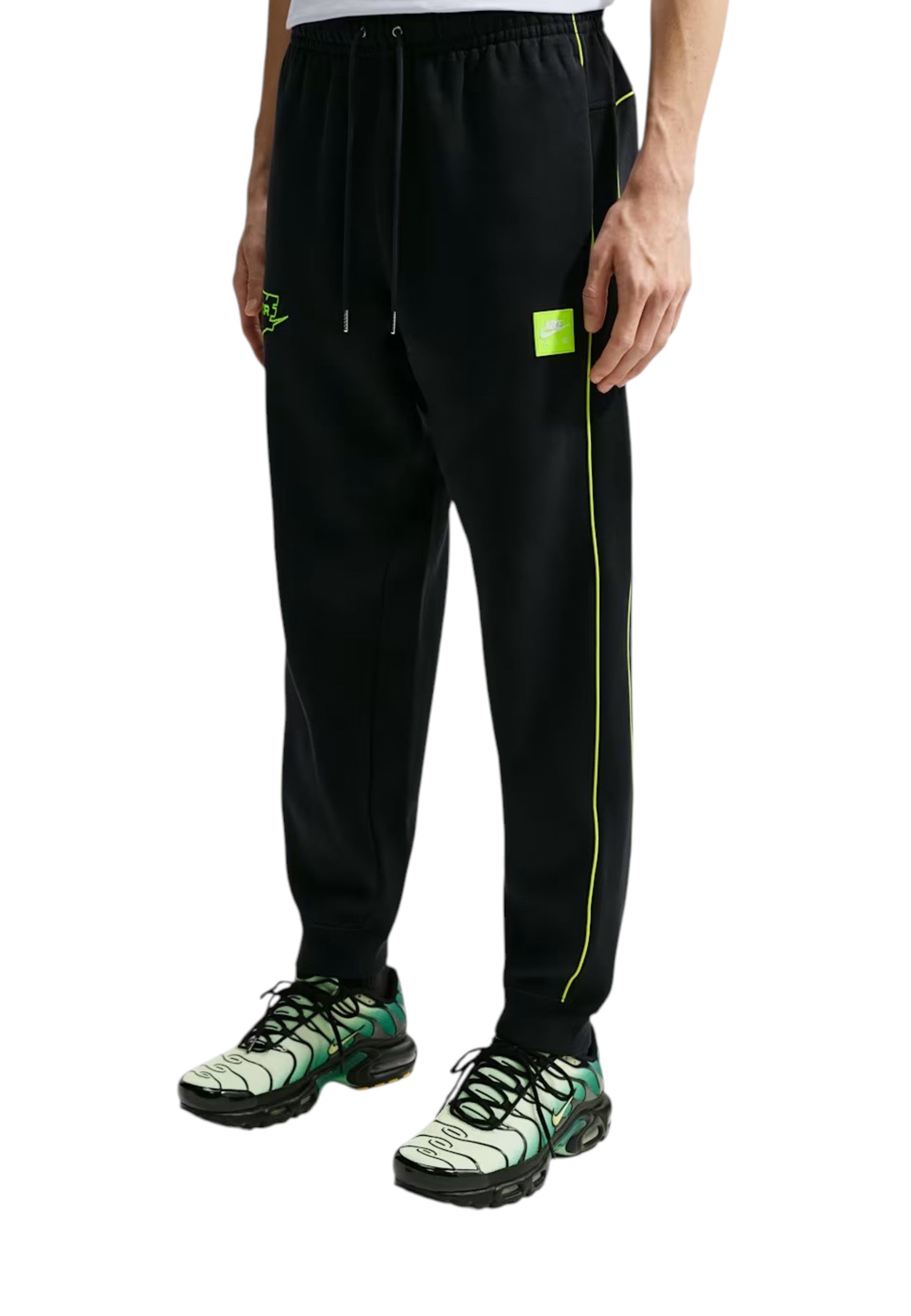 PANTALONI Nero/giallo Nike