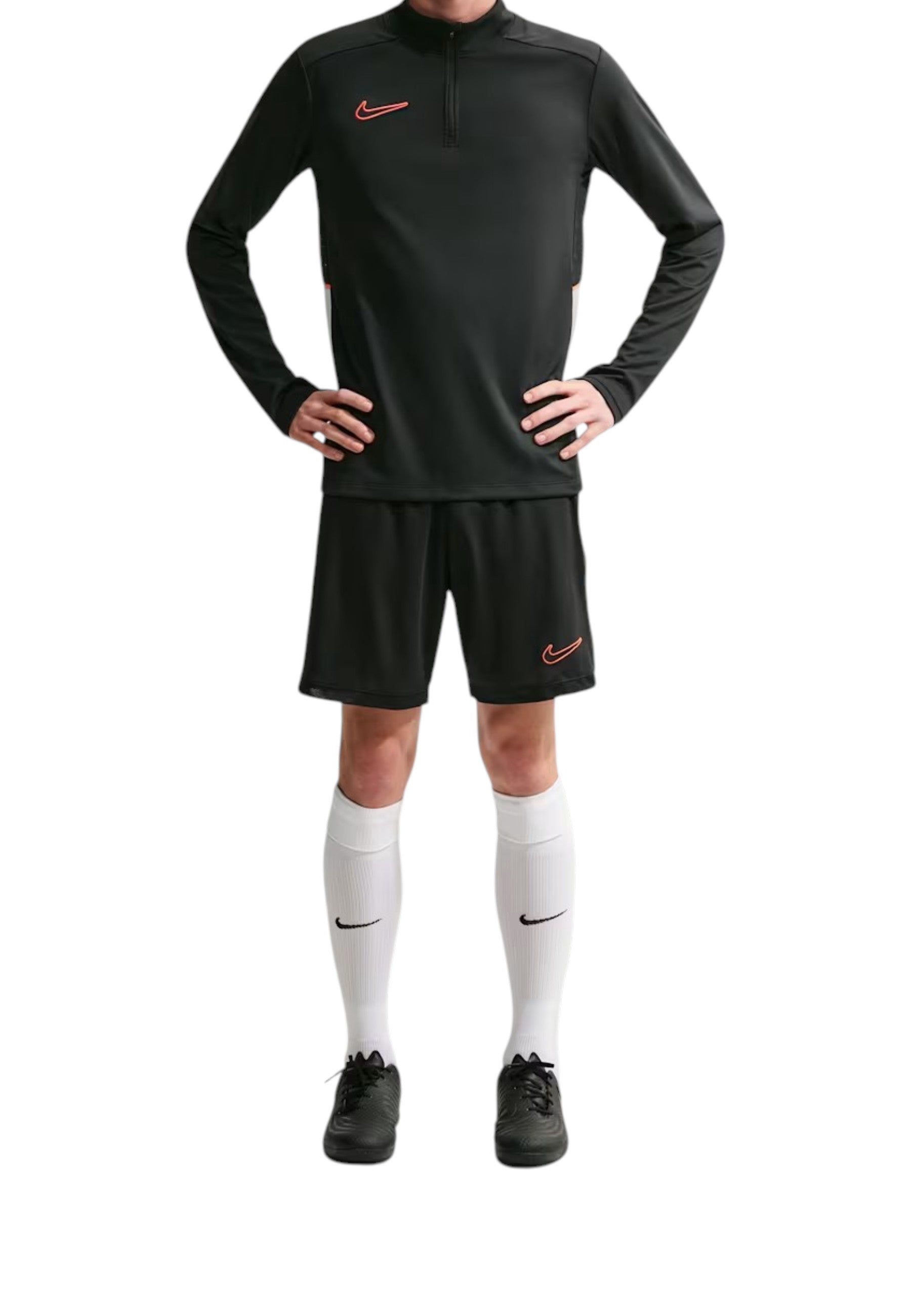 FELPE Nero/arancio Nike
