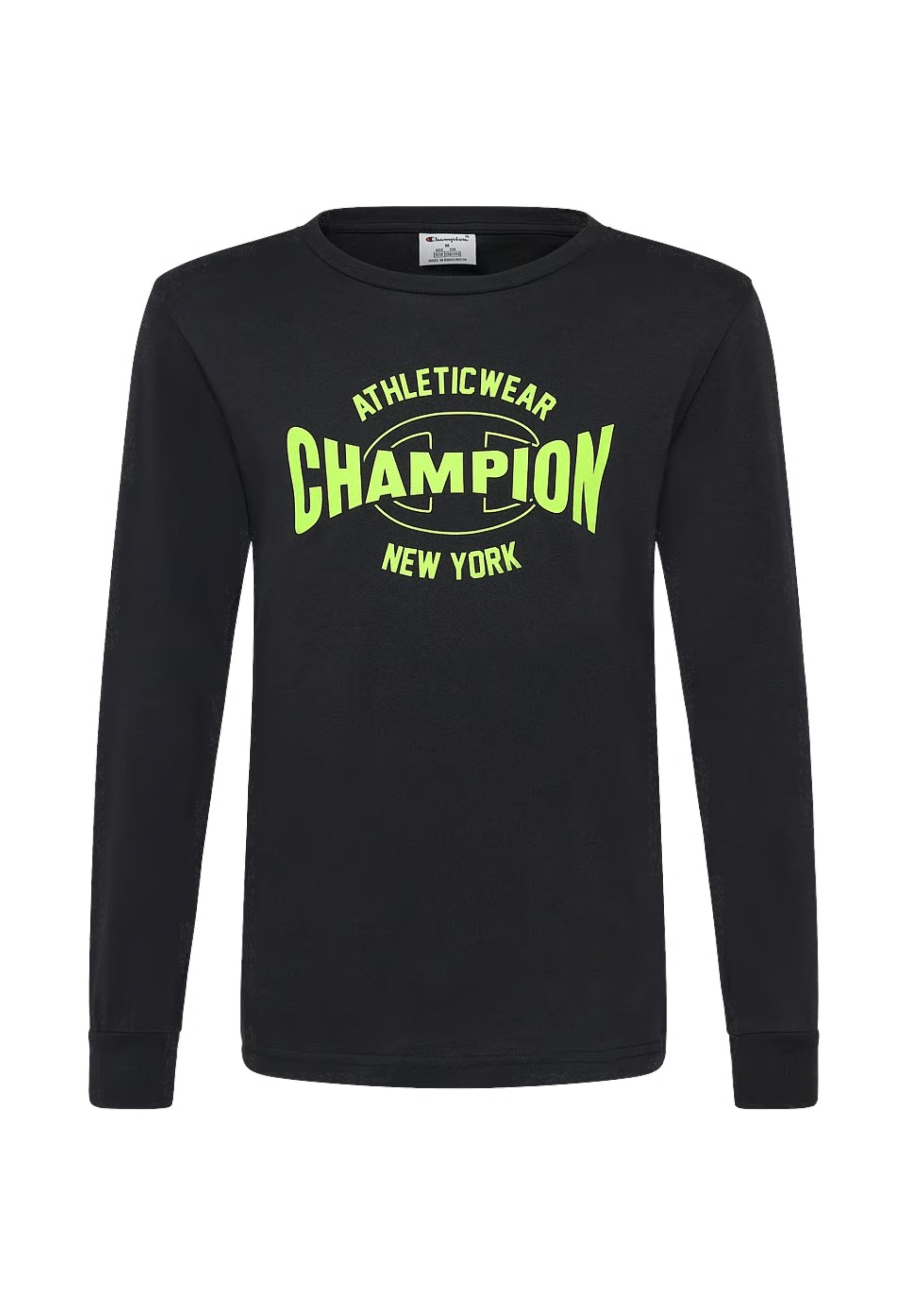 T-SHIRT E CANOTTE Nero/lime Champion