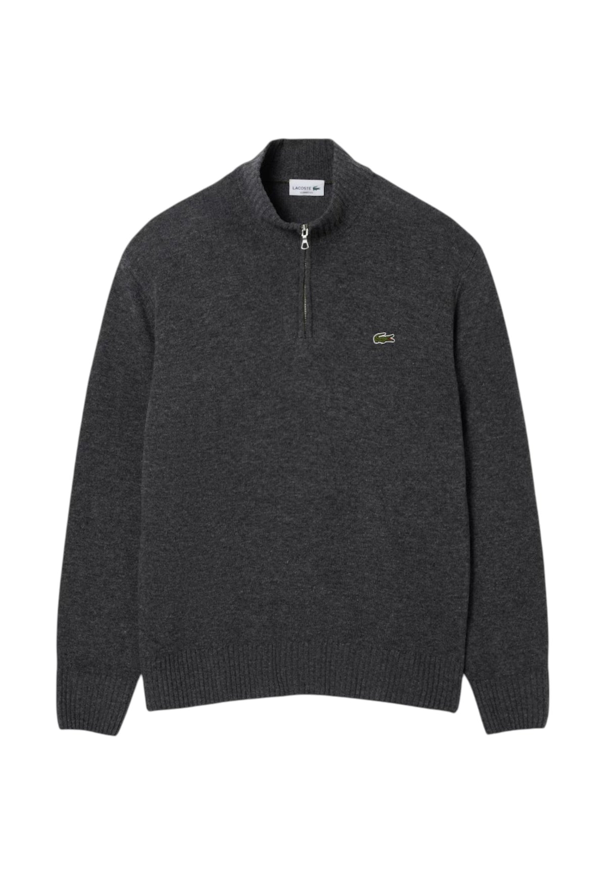 MAGLIONI E POLO Grigio Melange Lacoste