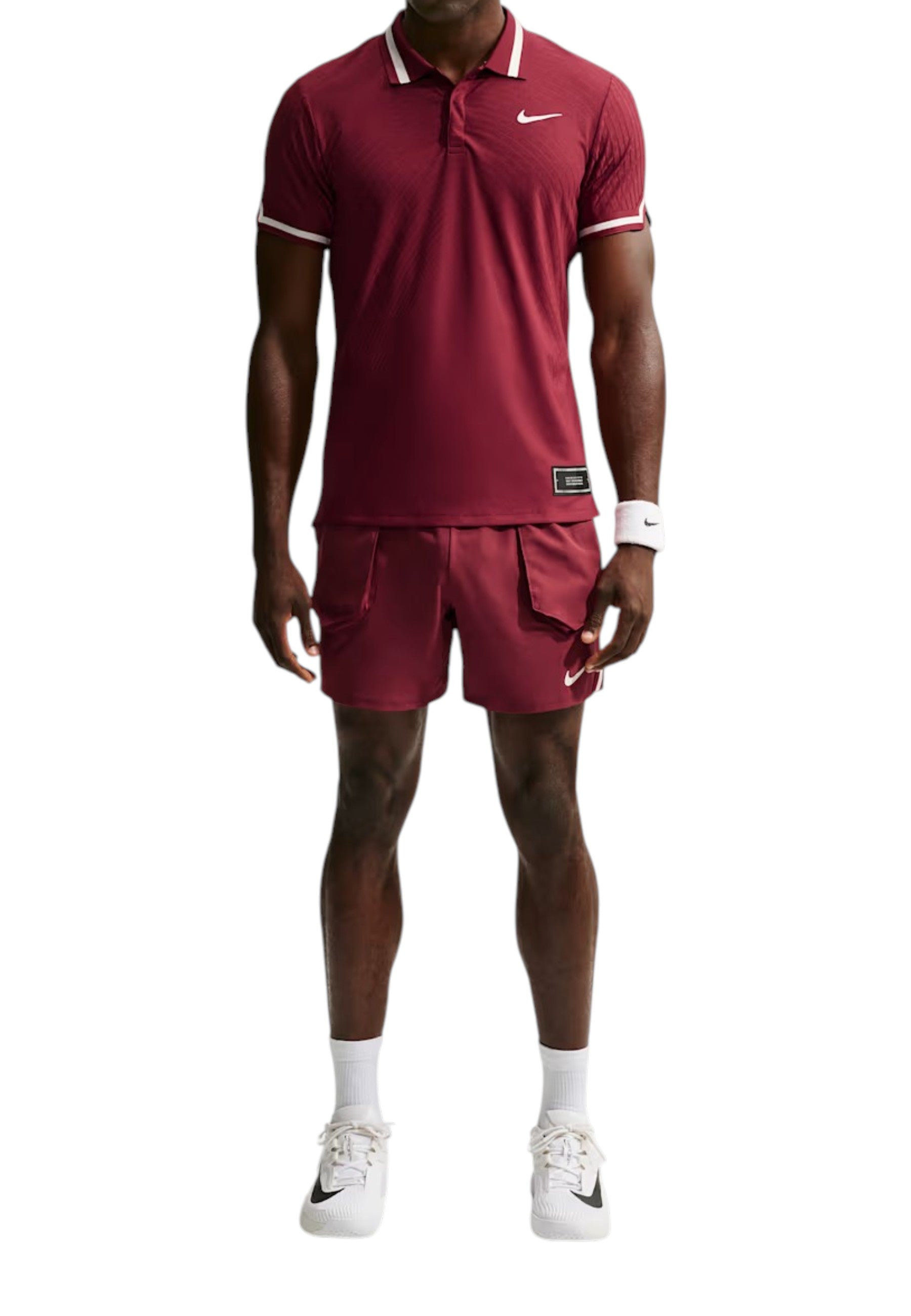 MAGLIONI E POLO Bordeaux/bianco Nike