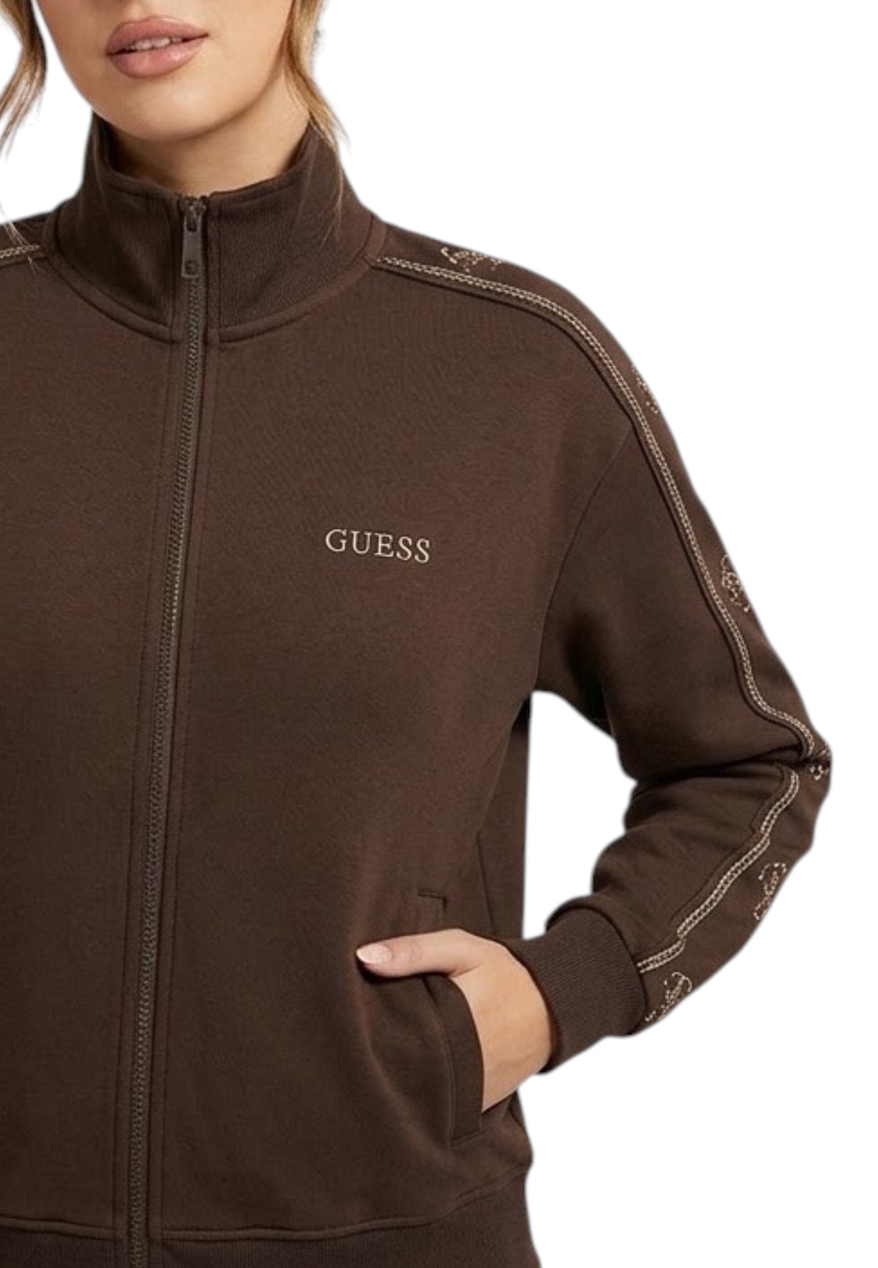 FELPE Marrone/oro Guess
