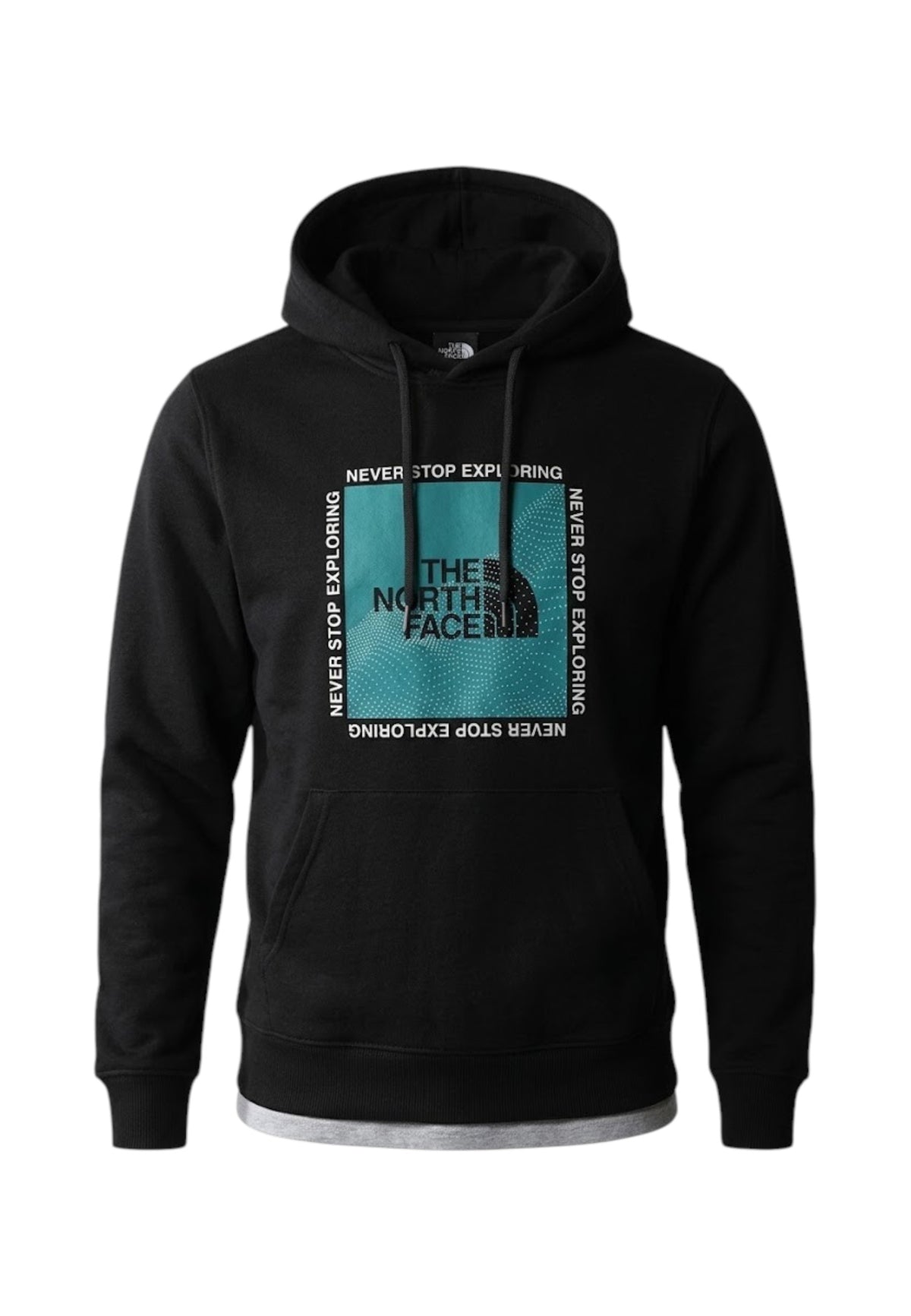 FELPE Nero/verde The North Face