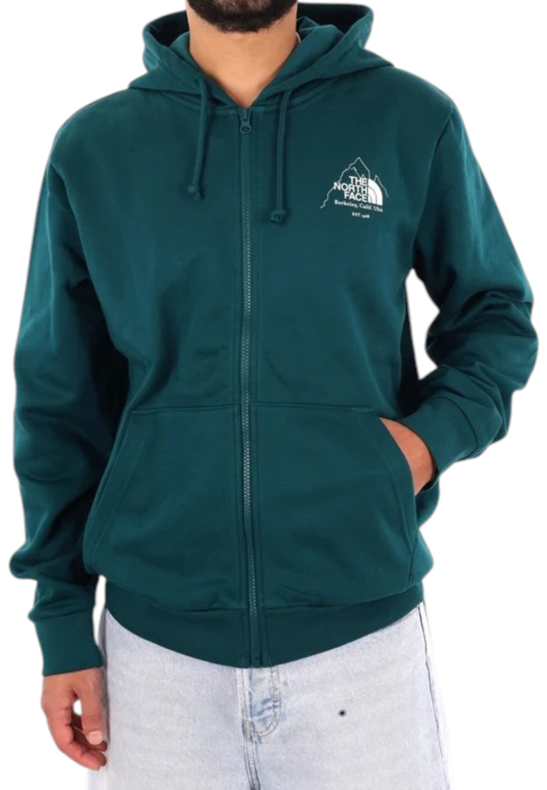 FELPE Verde Bottiglia The North Face