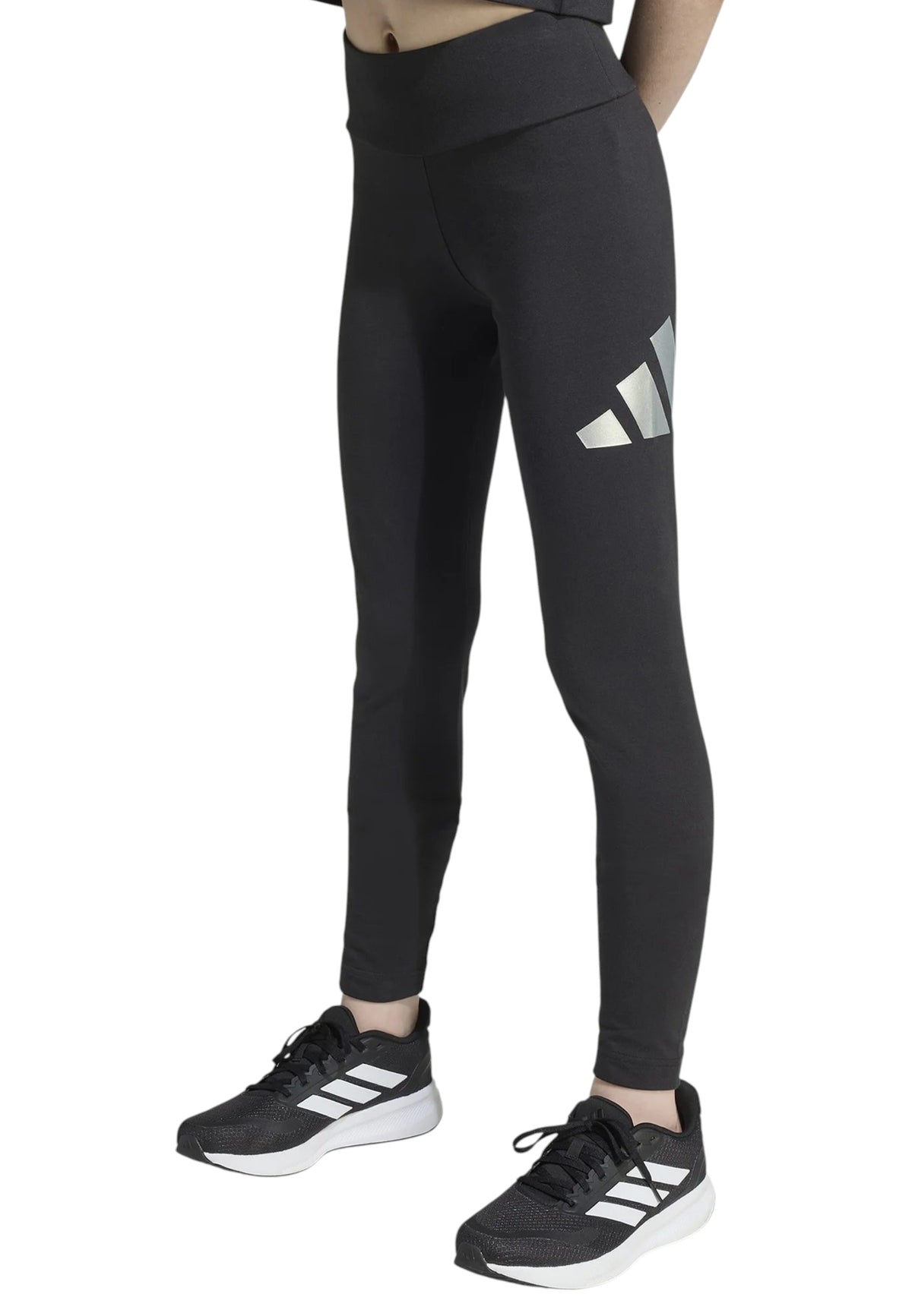 PANTALONI Nero/argento Adidas