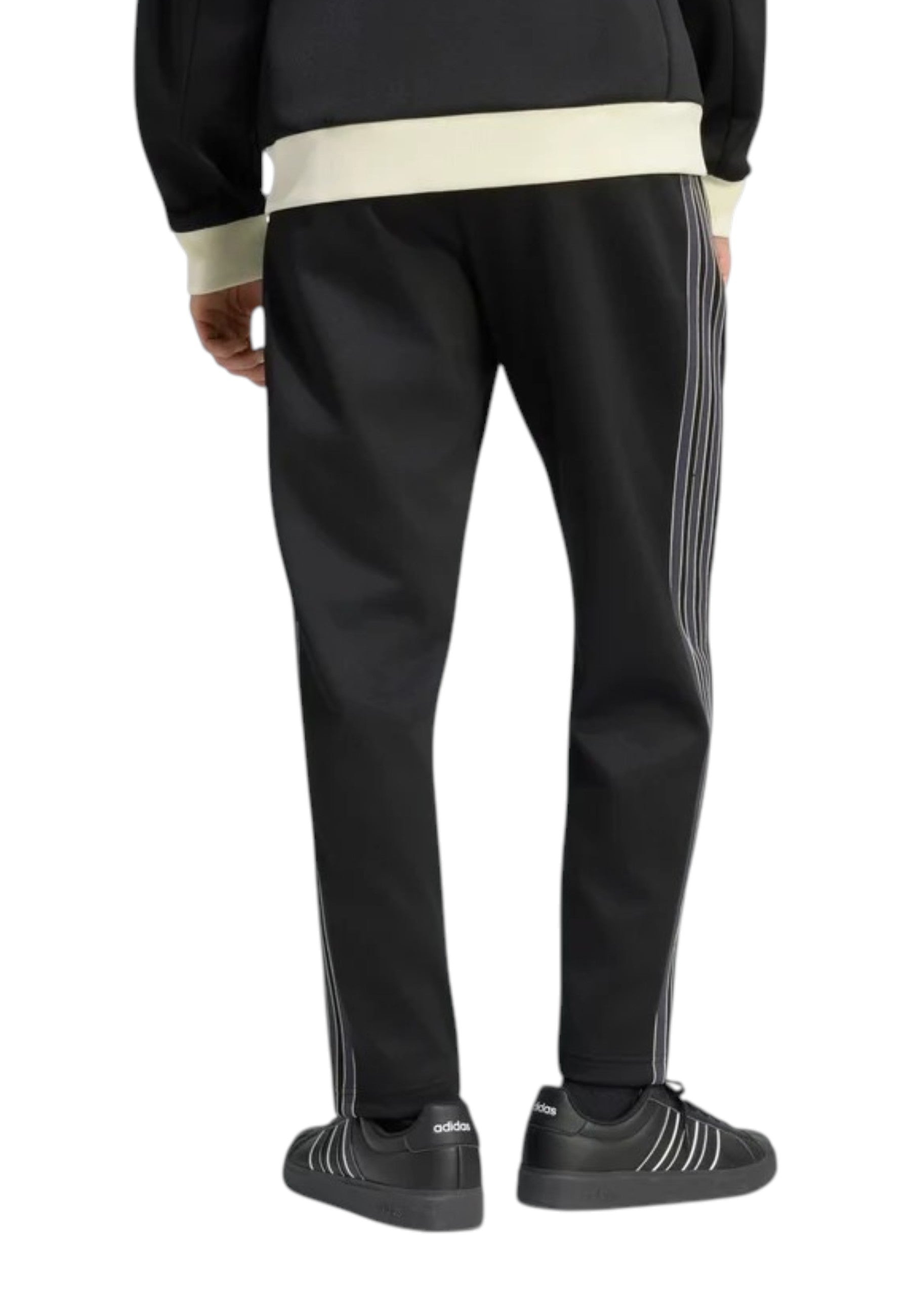 PANTALONI Nero/panna Adidas