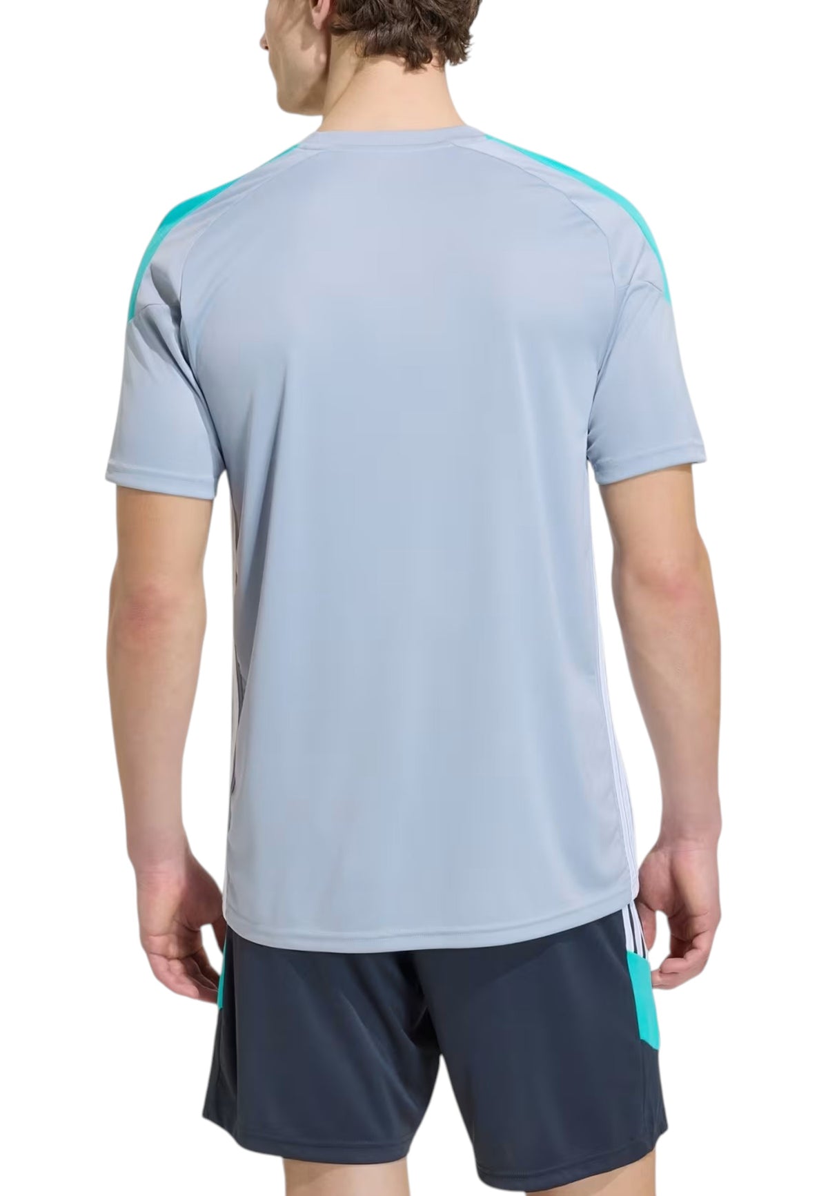 T-SHIRT E CANOTTE Grigio/verde Adidas