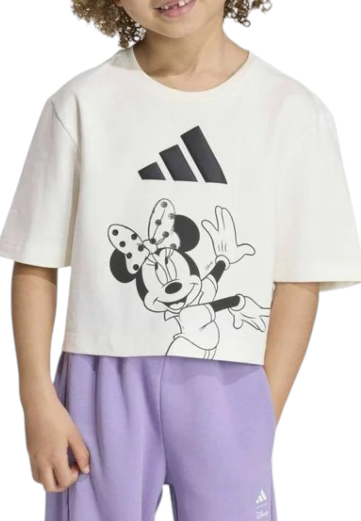 T-SHIRT E CANOTTE Panna/nero Adidas