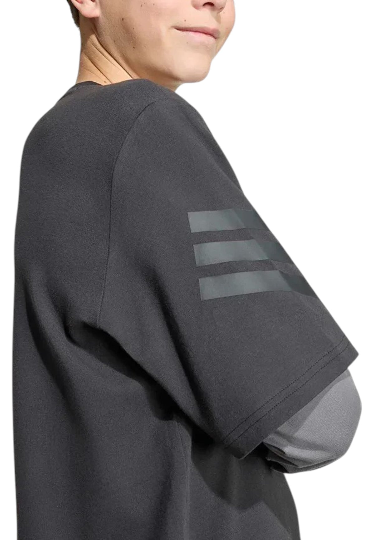 T-SHIRT E CANOTTE Nero/grigio Adidas