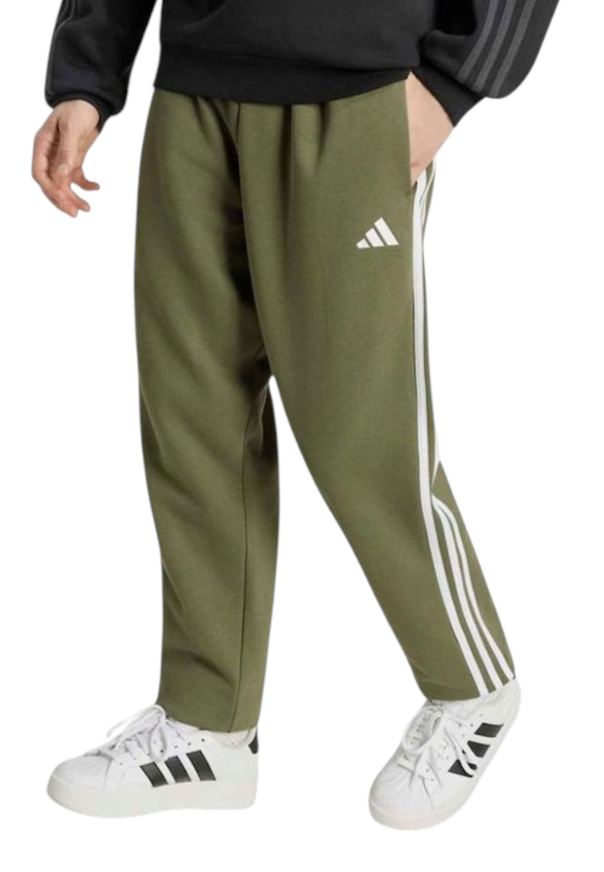 PANTALONI Verde/bianco Adidas