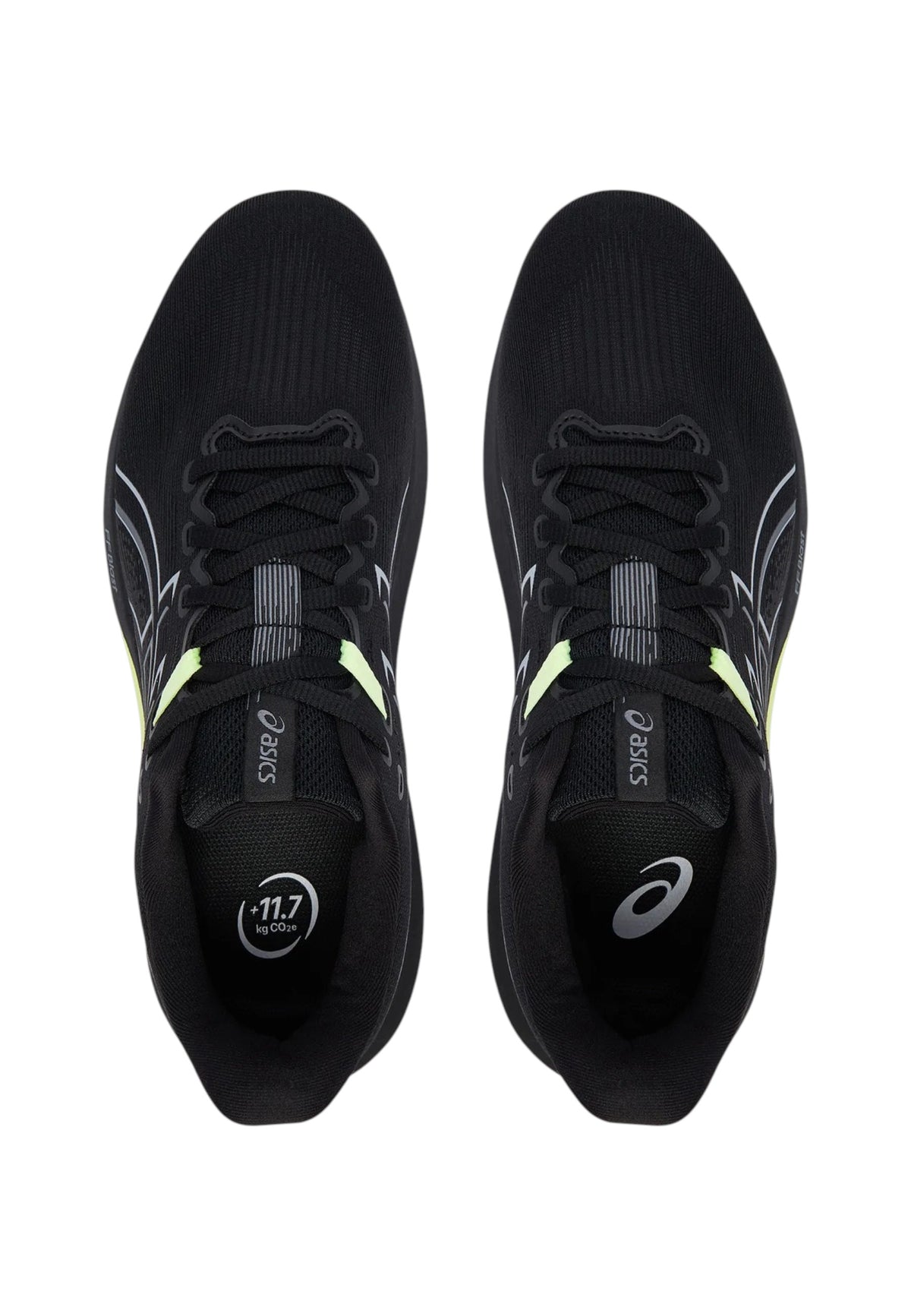 SCARPE Nero/verde Asics