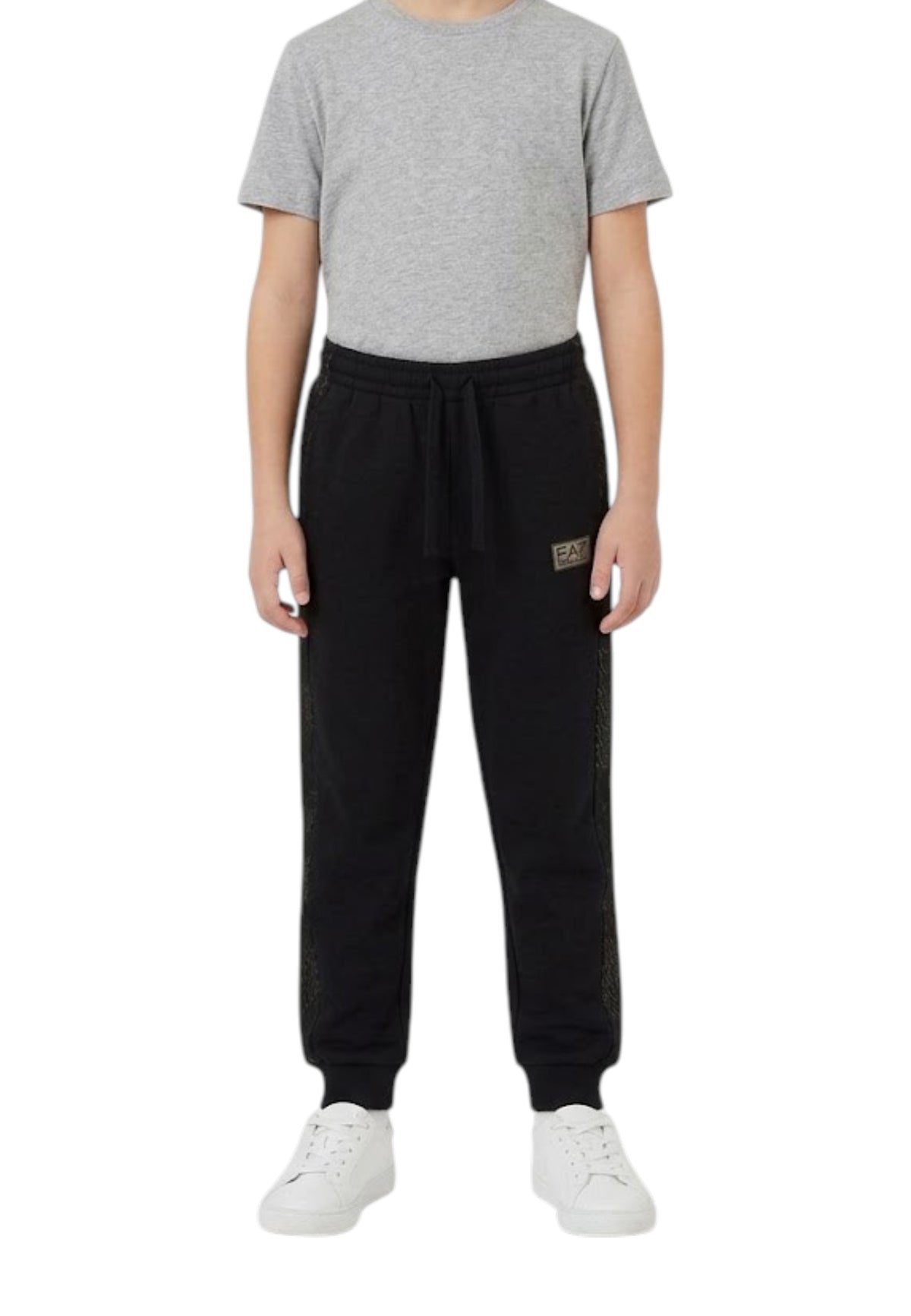 PANTALONI Nero/beige Ea7