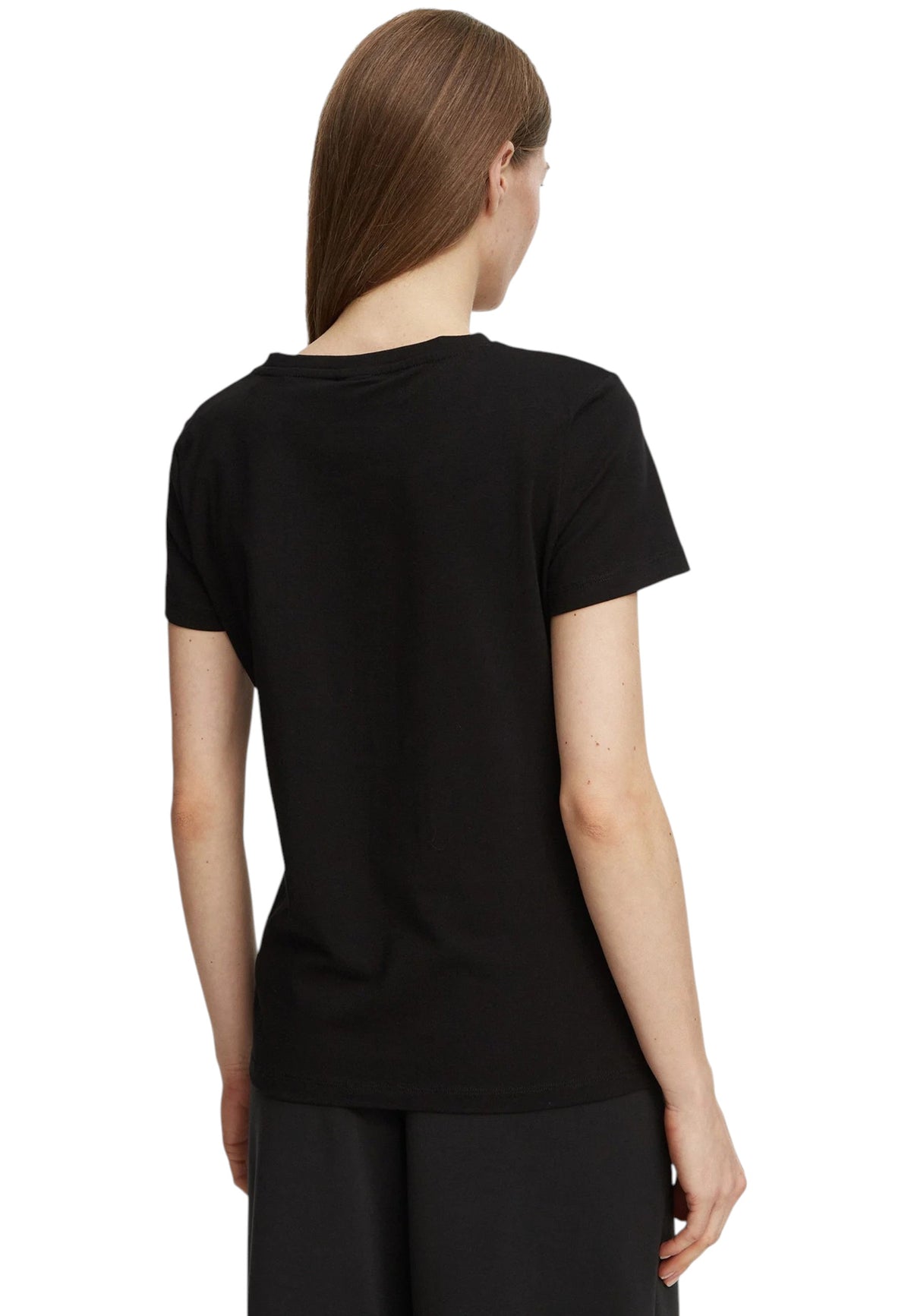 T-SHIRT E CANOTTE Nero/rosa Guess