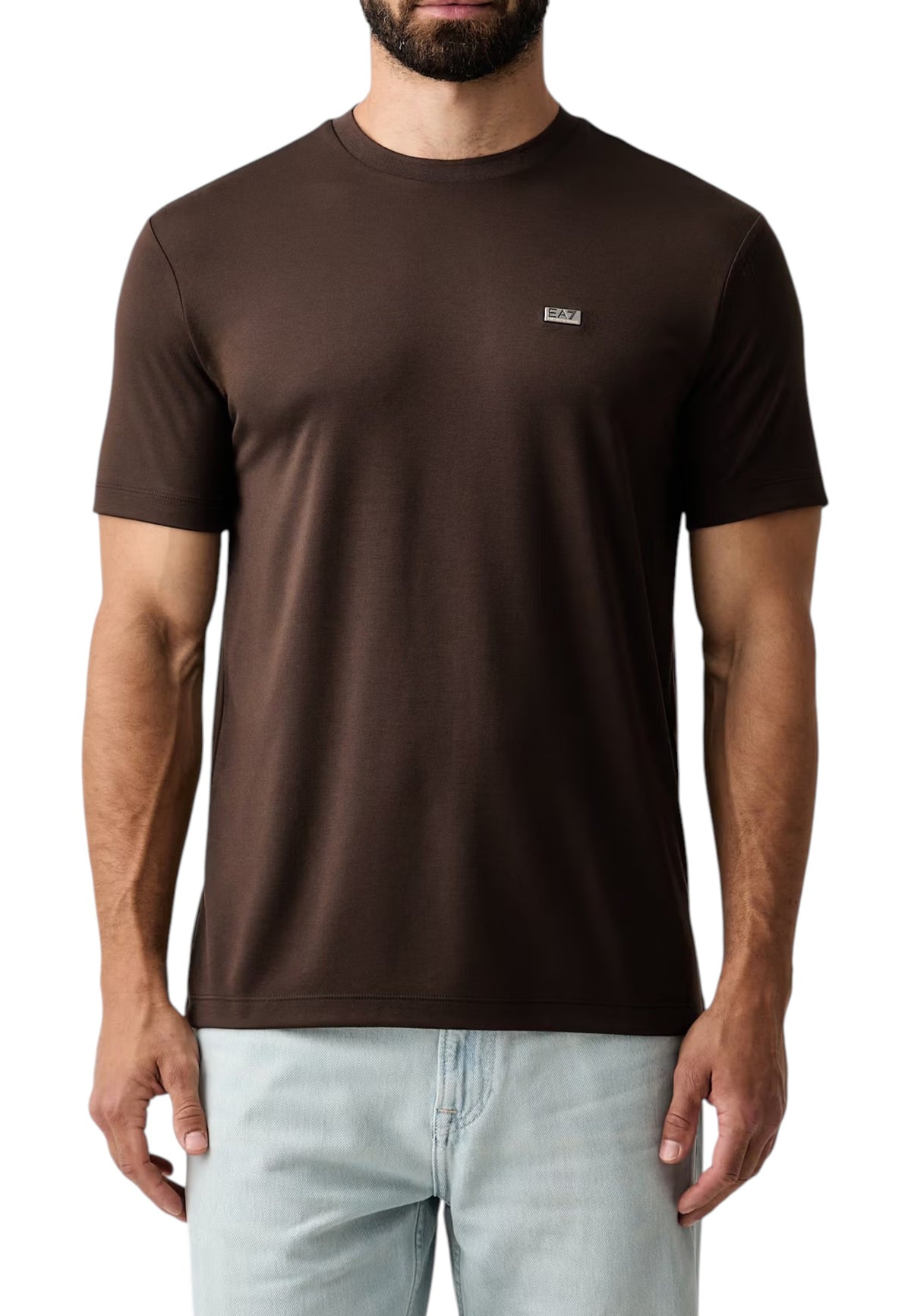 T-SHIRT E CANOTTE Marrone Ea7