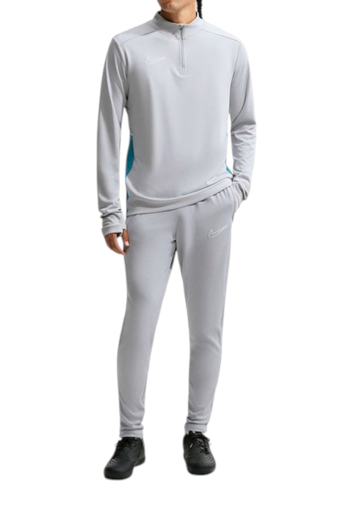 PANTALONI Grigio/verde Nike