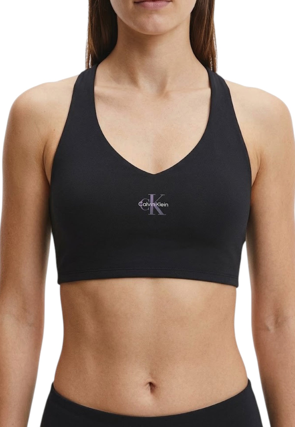 TOP PALESTRA Nero Calvin Klein