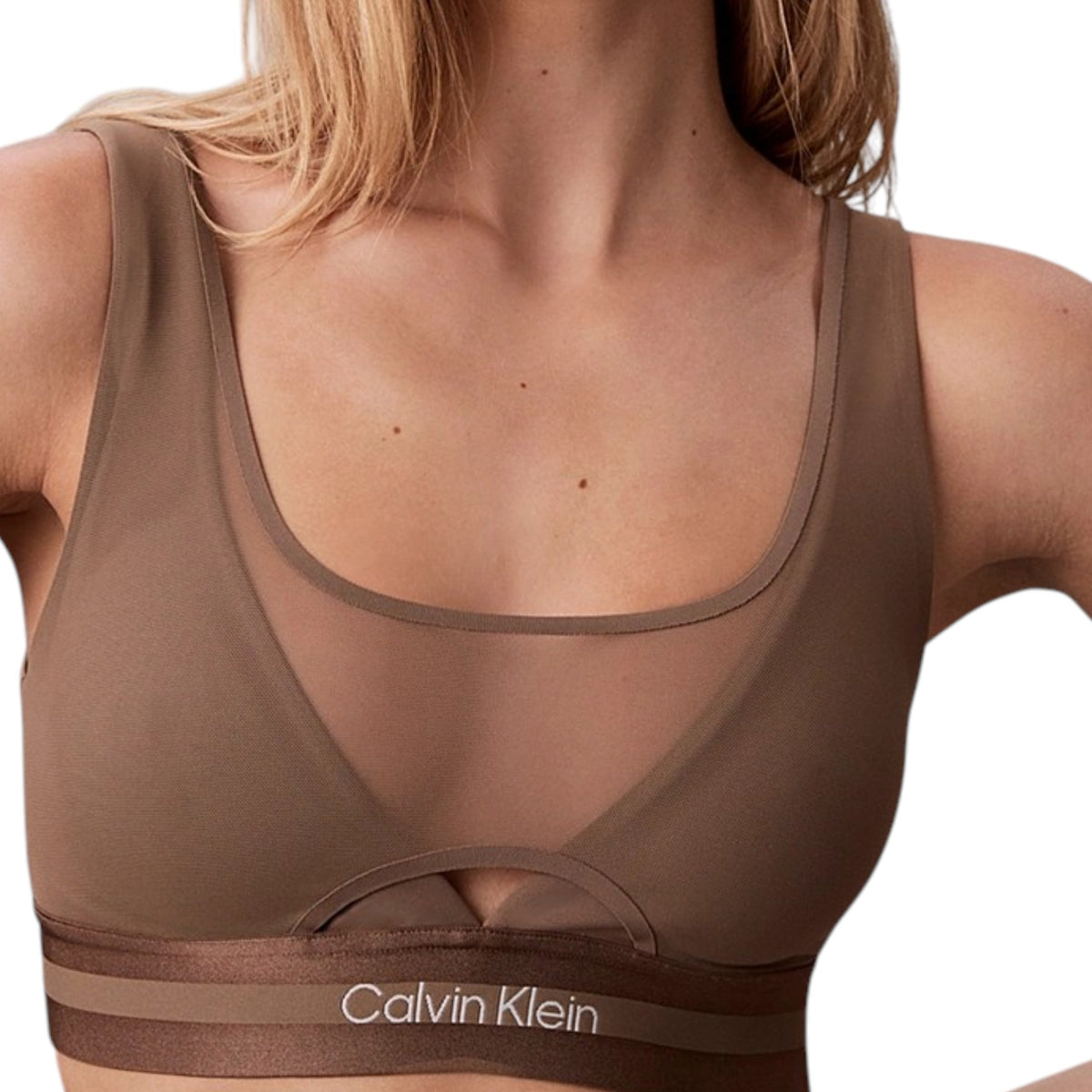 TOP PALESTRA Tortora Calvin Klein