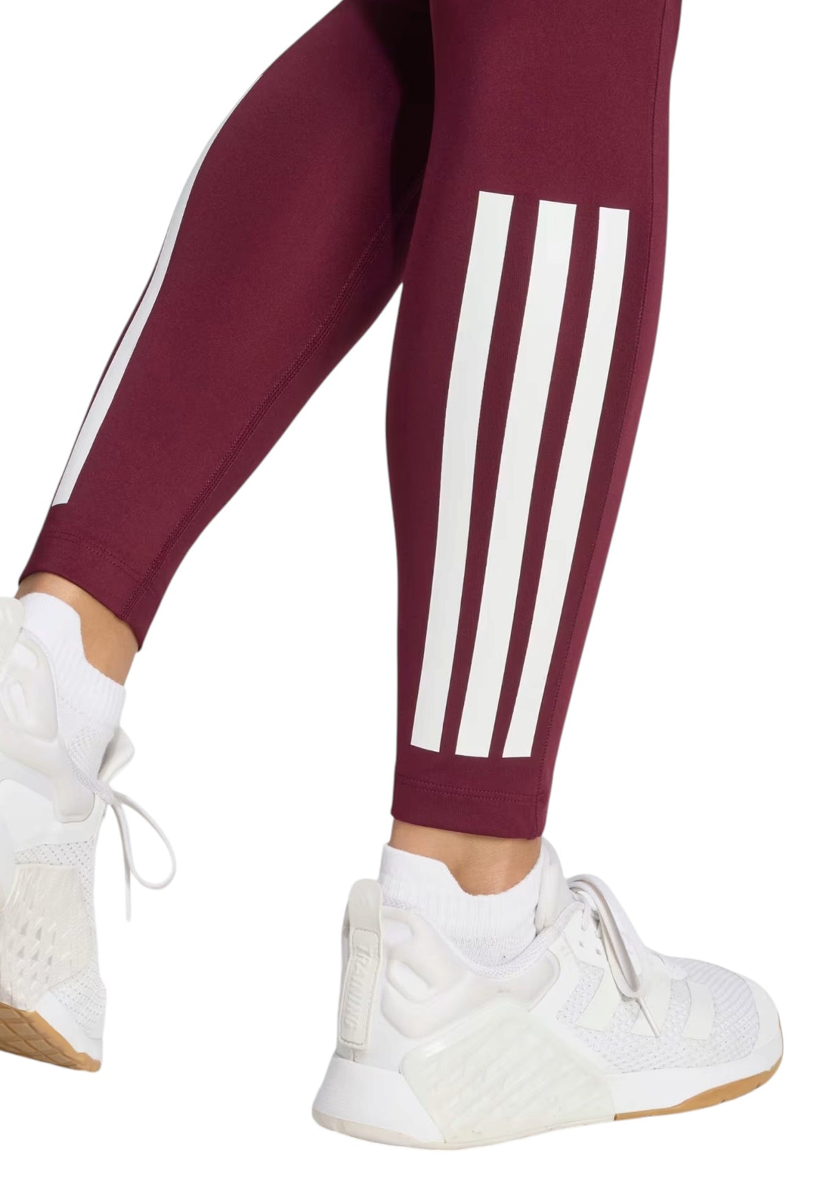 PANTALONI Bordeaux/bianco Adidas