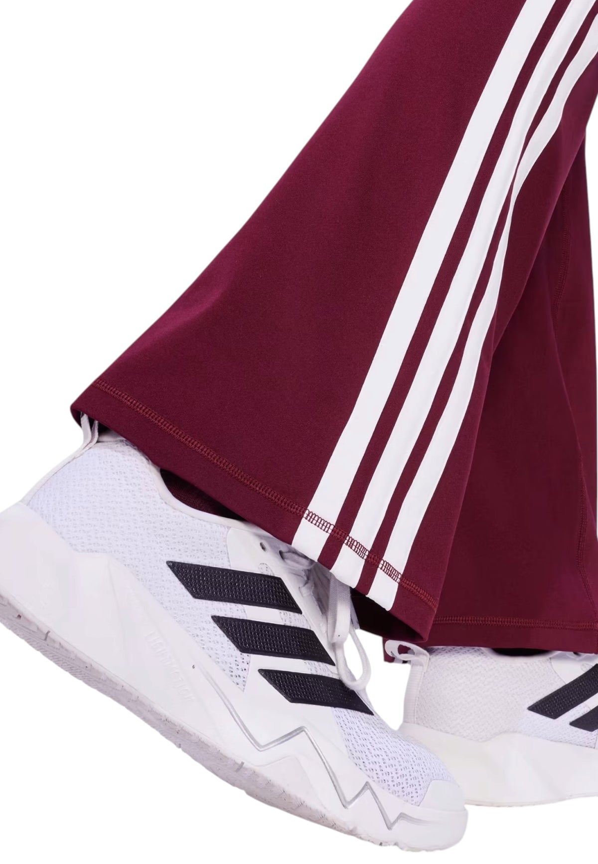 PANTALONI Bordeaux/bianco Adidas