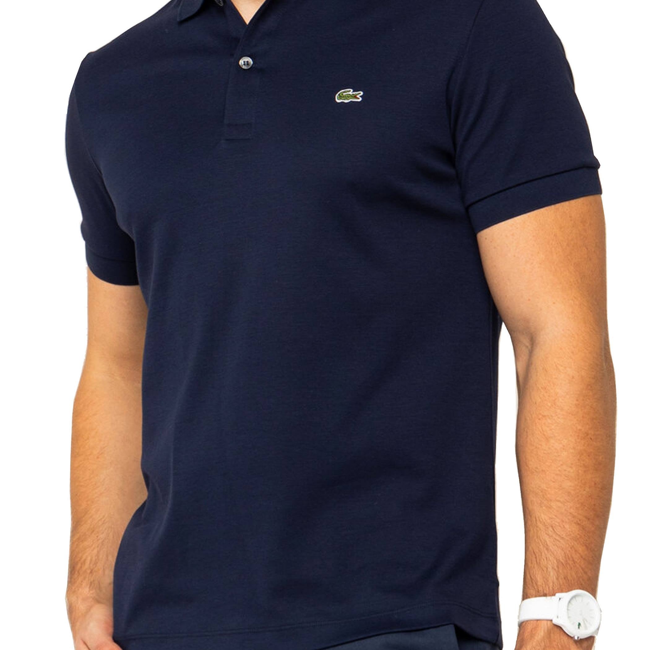 MAGLIONI E POLO Blu Lacoste