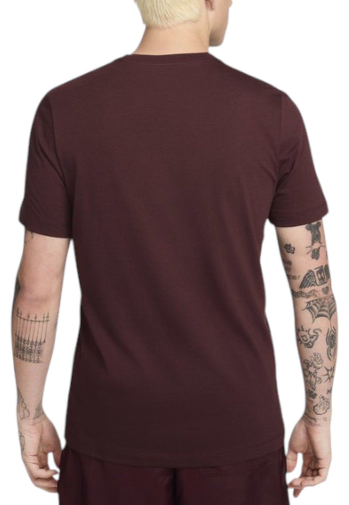 T-SHIRT E CANOTTE Bordeaux/bianco Nike