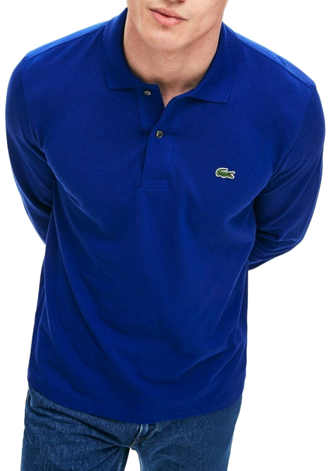 MAGLIONI E POLO Blu Lacoste