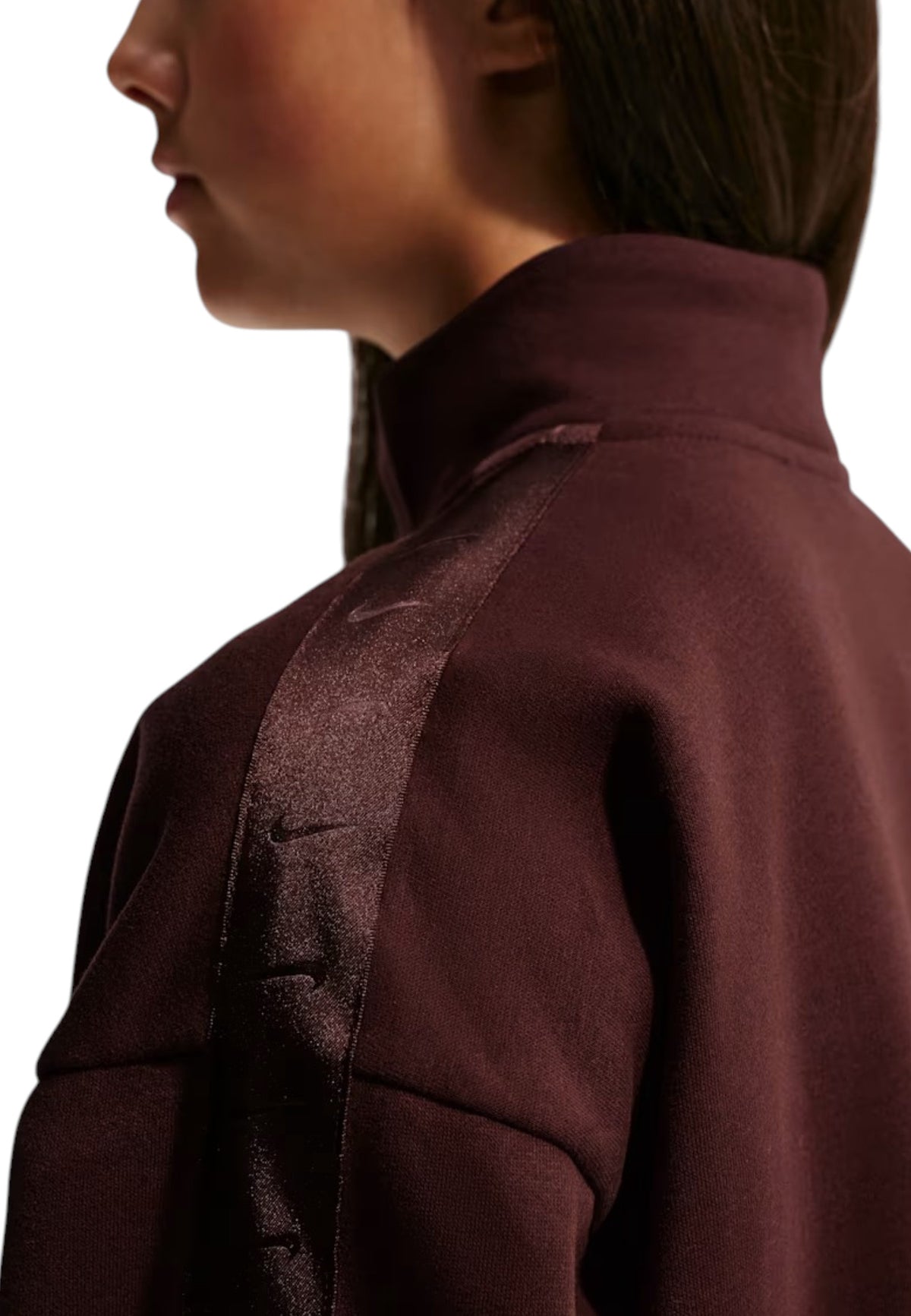 FELPE Bordeaux/argento Nike