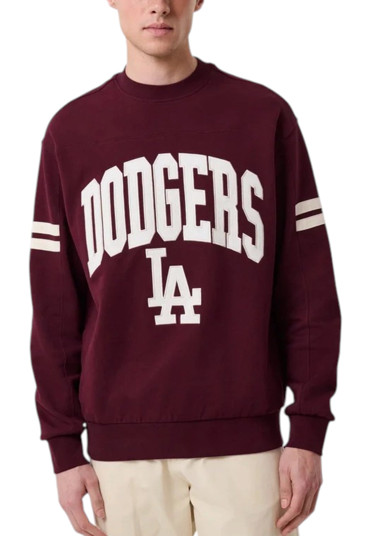 FELPE Bordeaux/bianco New Era